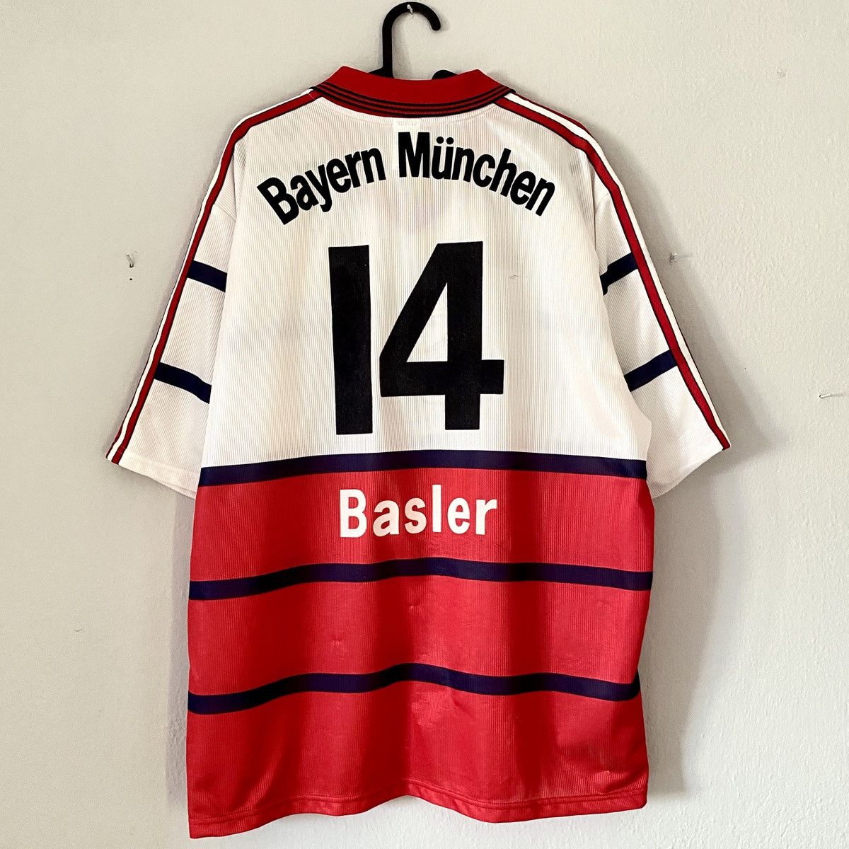 Adidas × Vintage 1998 1999 FC Bayern Munich Adidas Vintage Away Soccer Jersey Size US XL / EU 56 / 4 - 9 Thumbnail