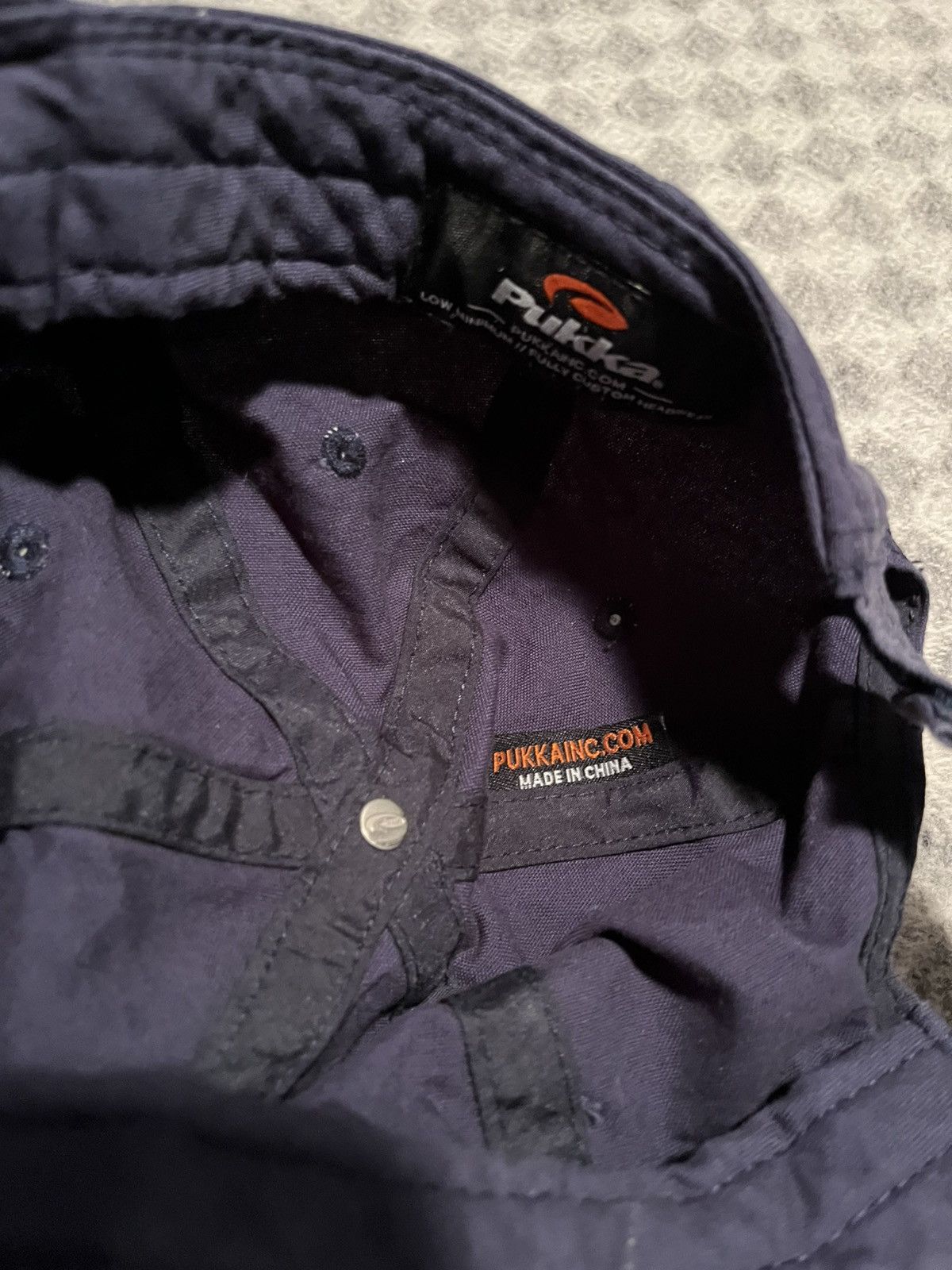 Other Navy Pukka Mens Adjustable Cap 4 Seasons Size ONE SIZE - 3 Thumbnail