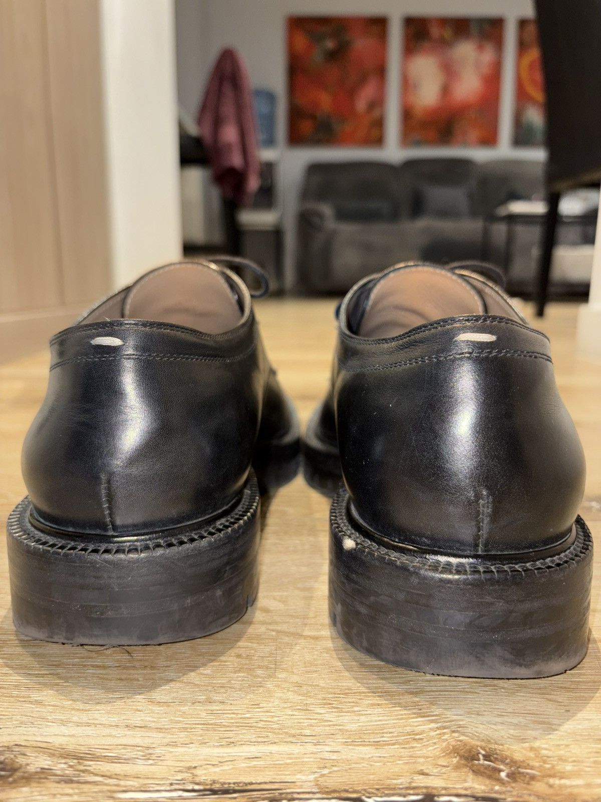 Maison Margiela Margiela Tabi Derby Lace Up Size US 12 / EU 45 - 4 Thumbnail