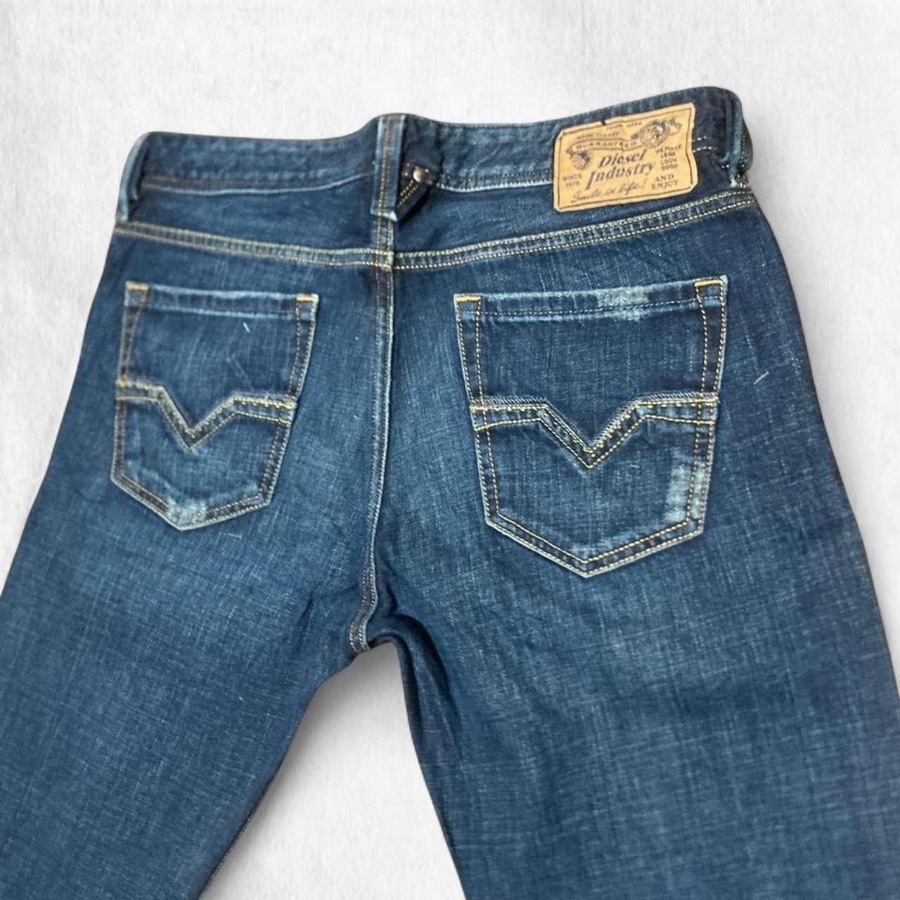 Diesel Diesel factory Deadstock LARKEE dark indigo denim Size US 32 / EU 48 - 3 Thumbnail