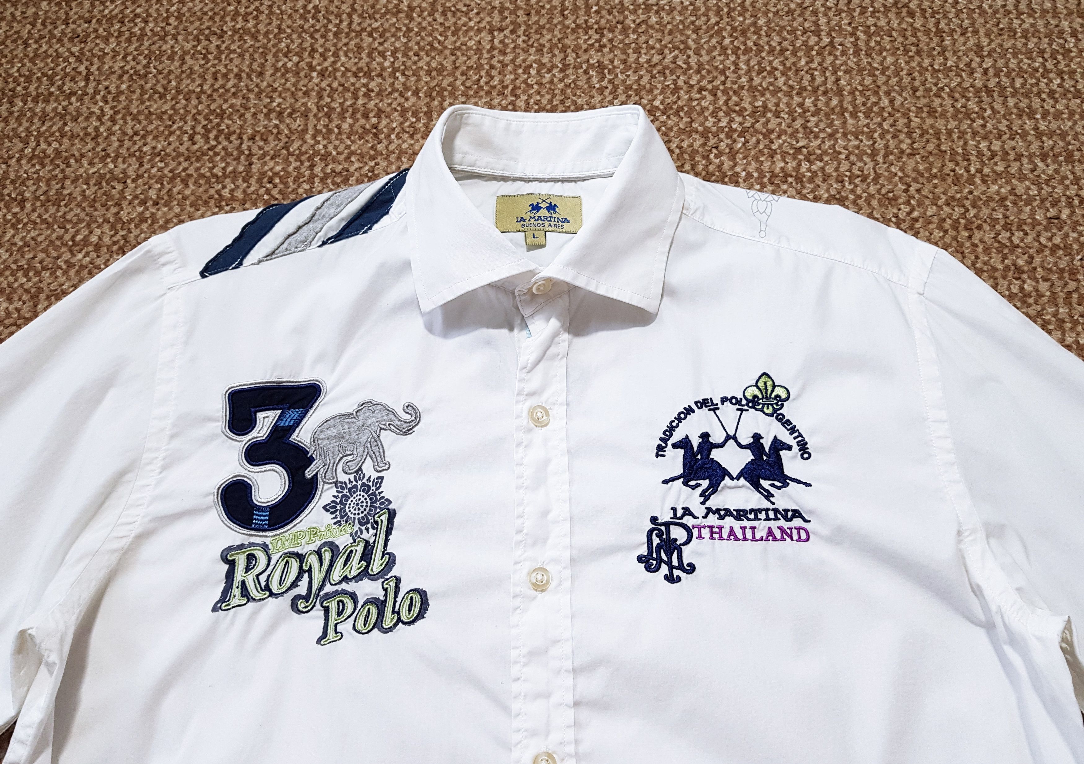 La Martina La Martina Royal Polo Shirt Thailand #3 Pattaya sz L Size US L / EU 52-54 / 3 - 5 Thumbnail