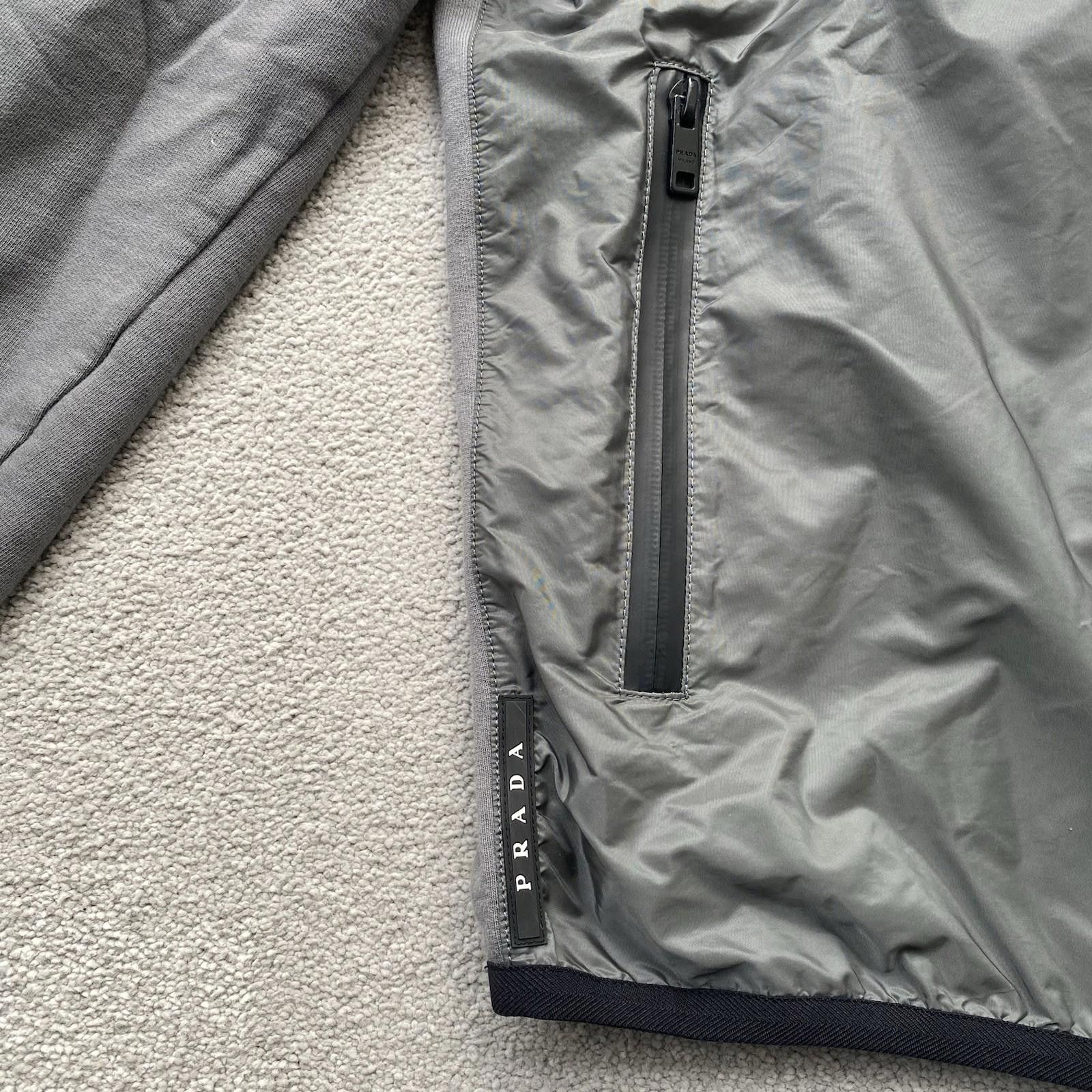 Prada Prada Sport Grey Tracksuit Medium Jacket Small Bottoms Size US S / EU 44-46 / 1 - 3 Thumbnail