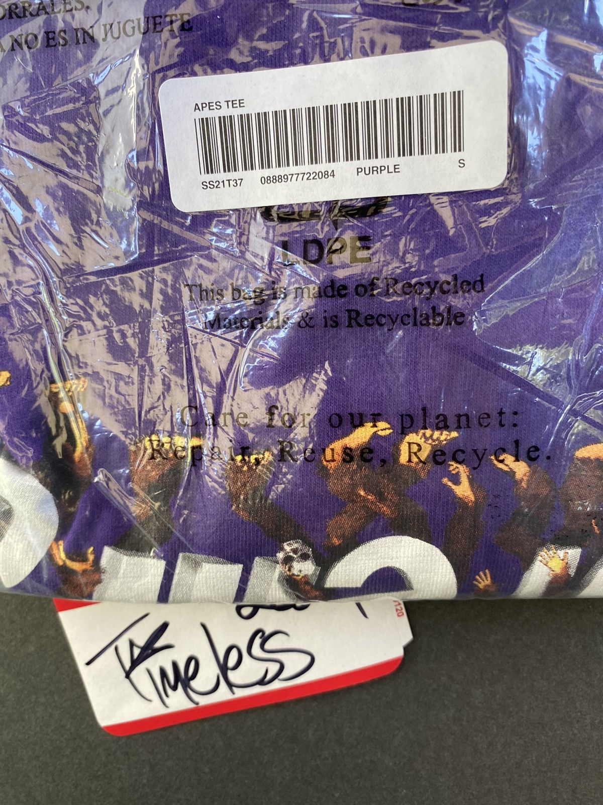 Supreme Supreme Apes Tee Size US S / EU 44-46 / 1 - 4 Thumbnail