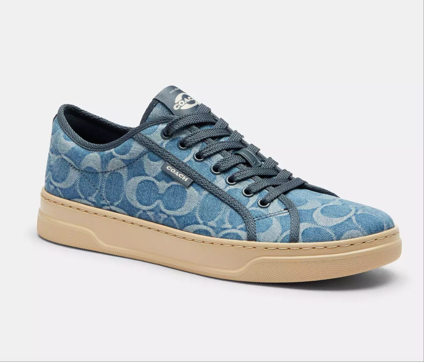 Coach Canvas Sneaker In Signature Denim CDQ99 Size US 8 / IT 38 - 7 Thumbnail