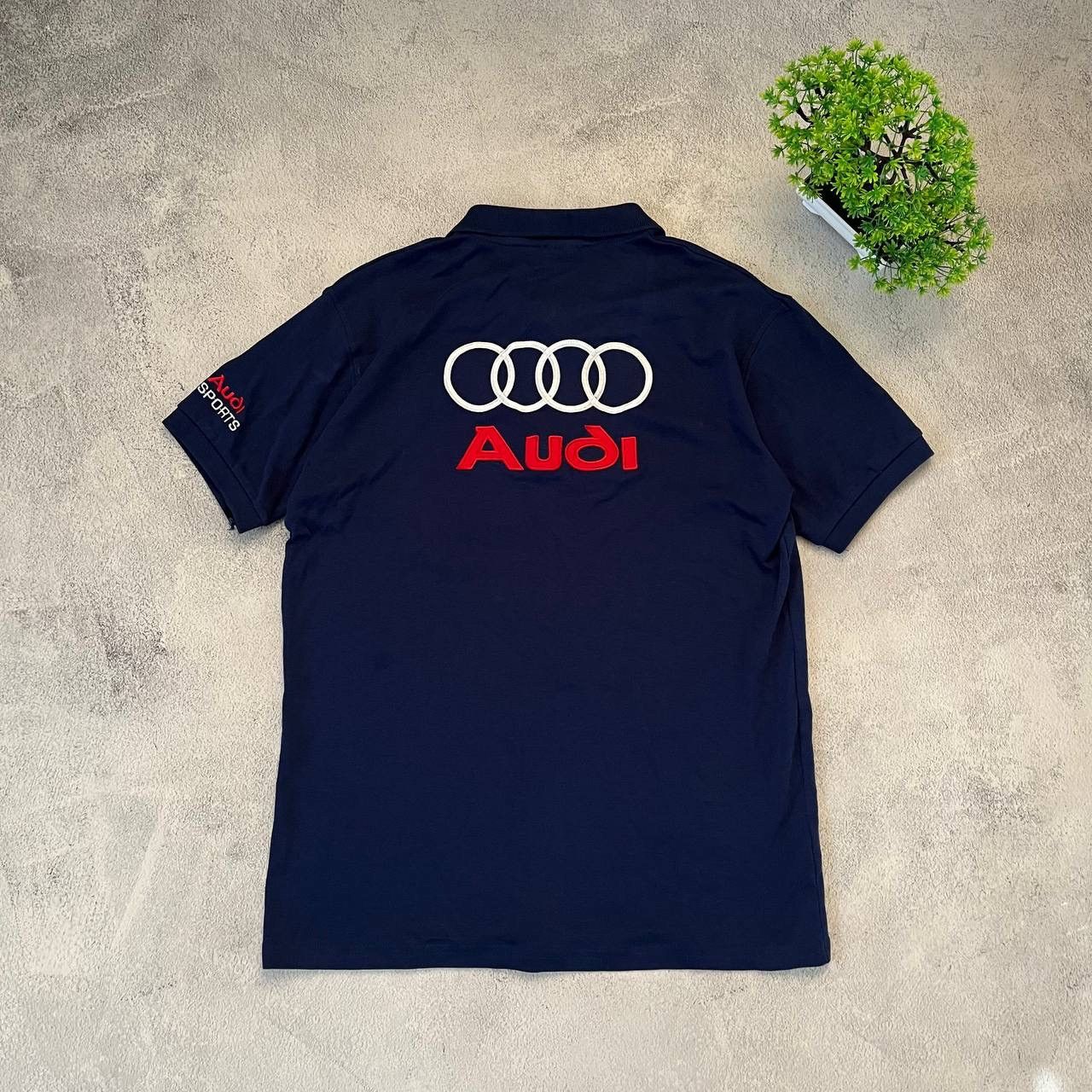 Audi Vintage Audi Racing Polo Shirt Y2K Size US L / EU 52-54 / 3 - 11 Thumbnail