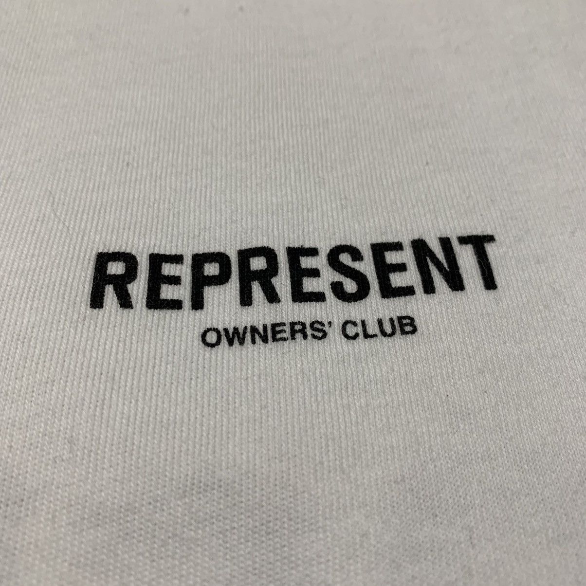 Represent Clo. Represent Medium Tee Owners Club Flat White T-Shirt Size US M / EU 48-50 / 2 - 5 Thumbnail