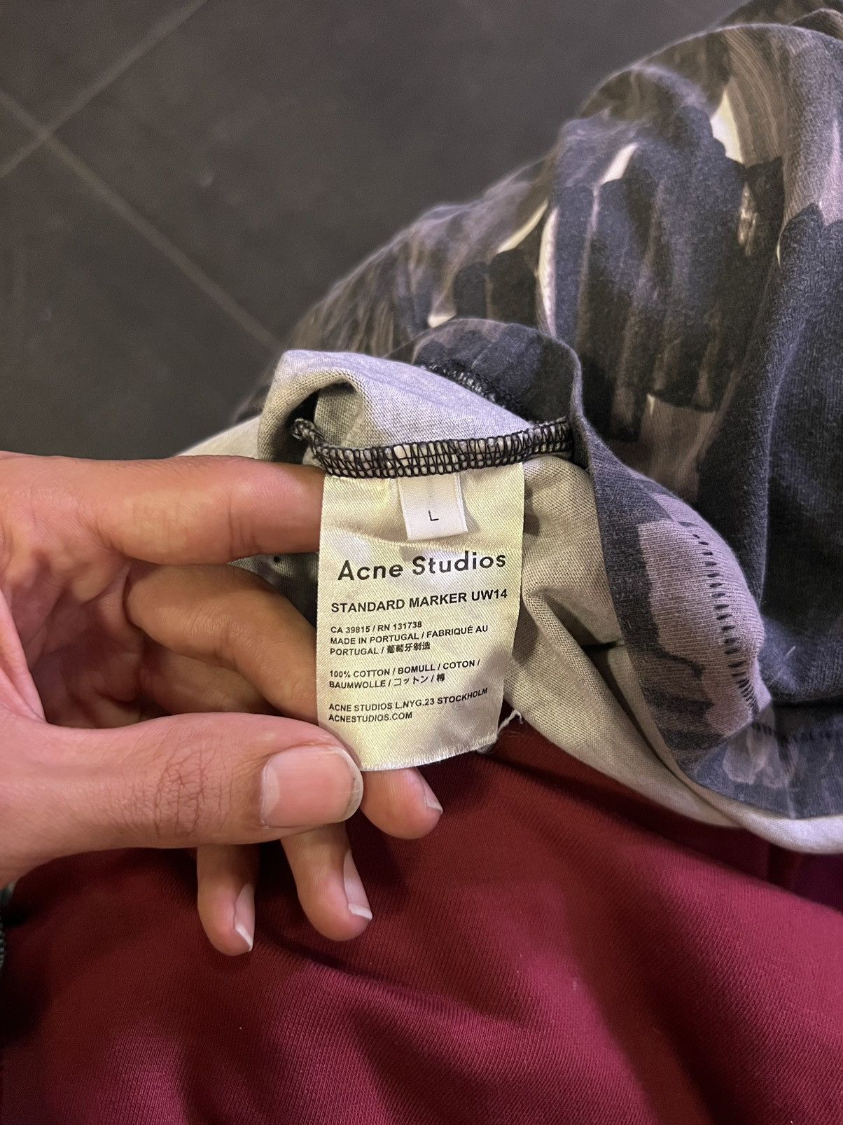Acne Studios ACNE FEATHER TEE Size US L / EU 52-54 / 3 - 4 Thumbnail