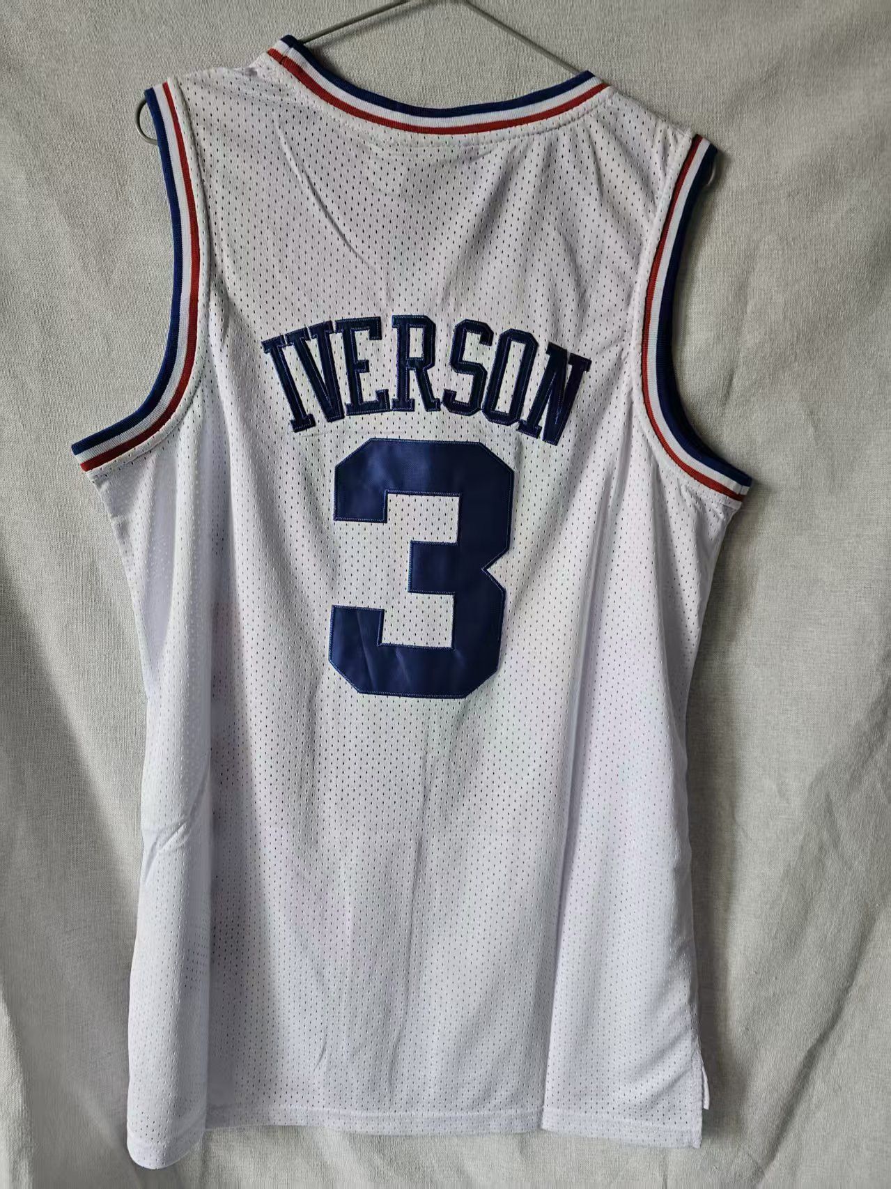NBA Nba All Star 3 Allen Iverson Jersey White Size US XL / EU 56 / 4 - 2 Thumbnail