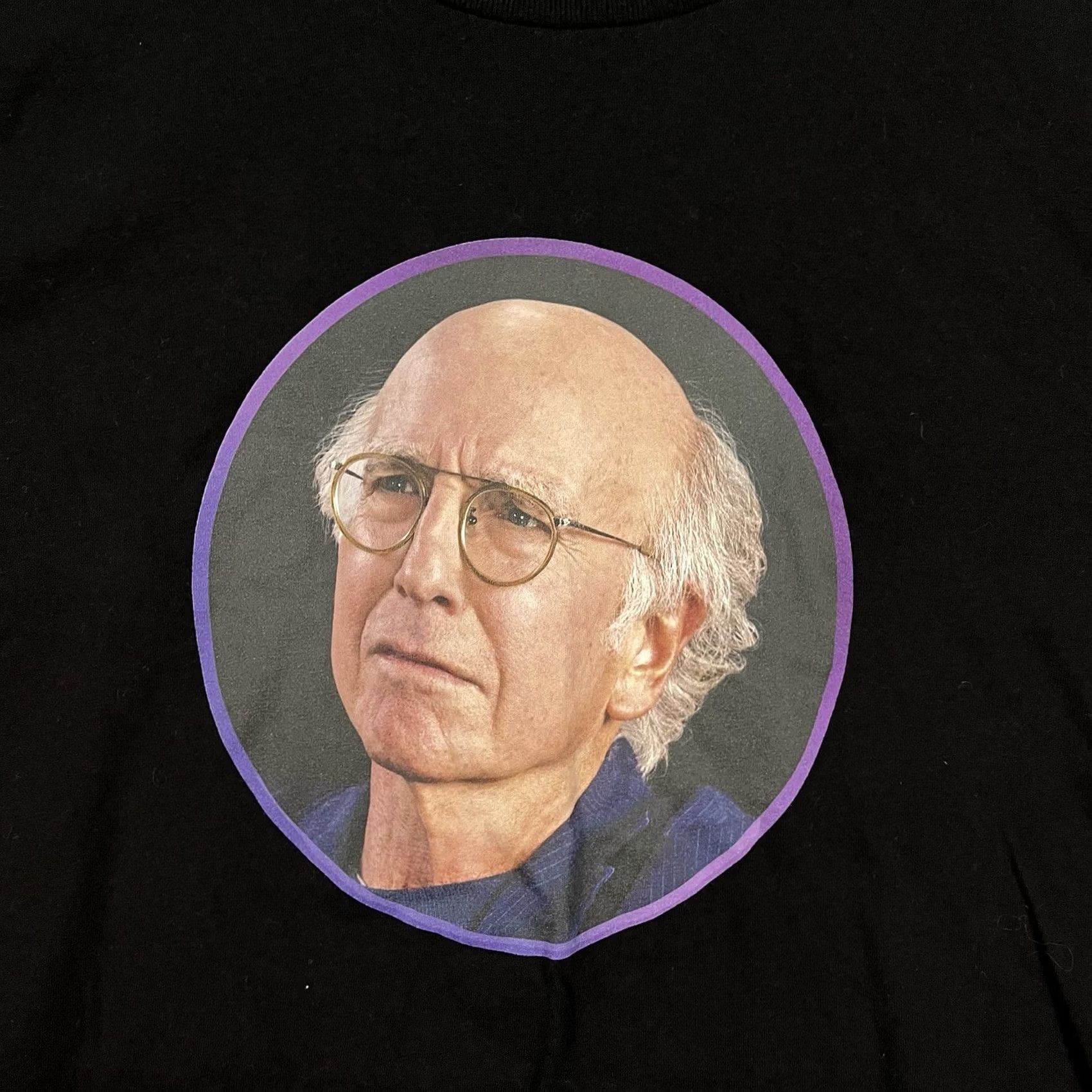 Next Level Larry David Curb Your Enthusiasm HBO Max XL Shirt Black Men Size US XL / EU 56 / 4 - 2 Thumbnail