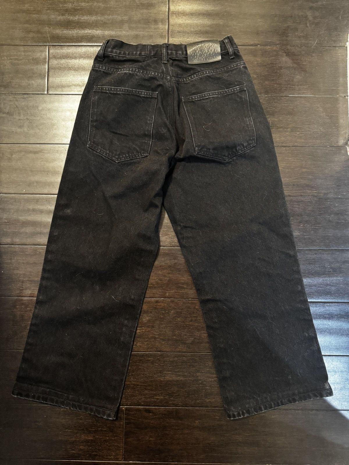basketcase gallery Basketcase Gallery Black Straight Denim Size US 30 / EU 46 - 2 Thumbnail