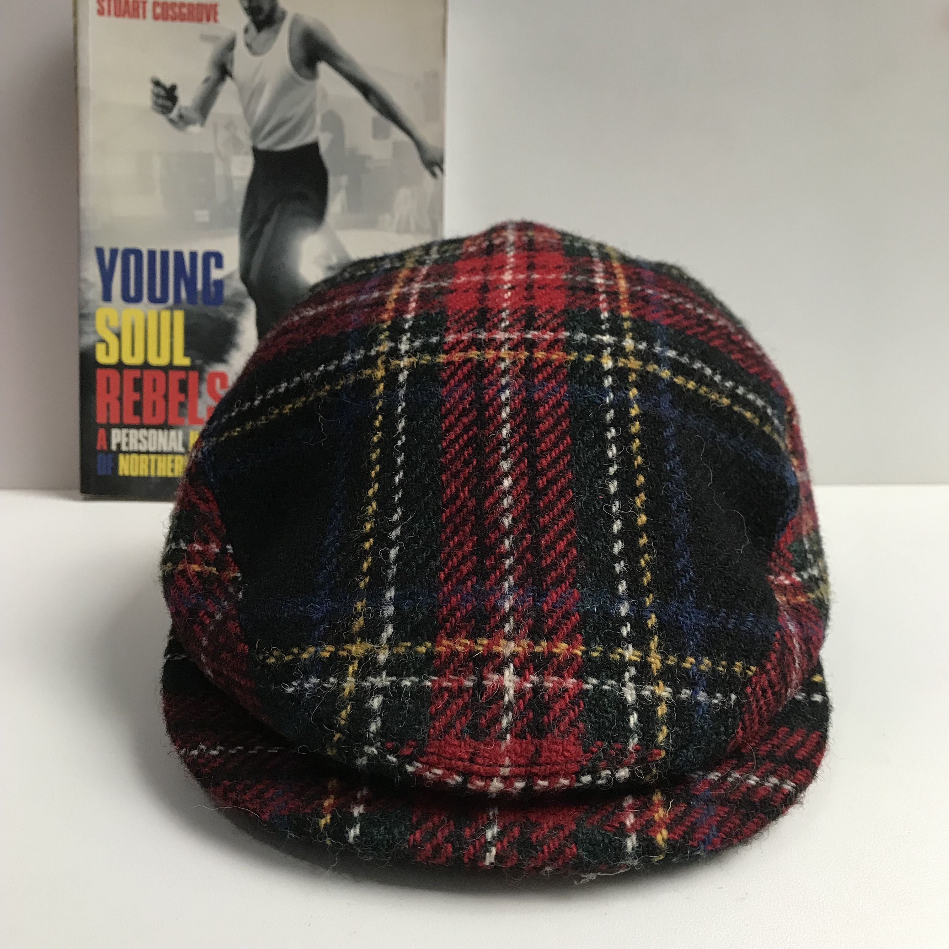 Harris Tweed × Vintage Vintage hats in the belfry Harris Tweed Scottish Wool Flat Size ONE SIZE - 3 Thumbnail