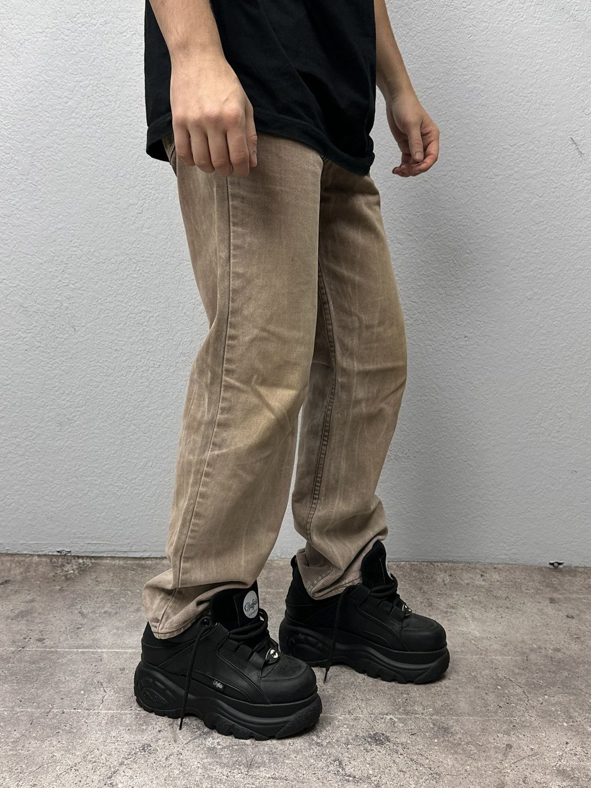 Versace Medusa Versace Original Fit Brown Jeans Style Vintage Pants Size US 31 - 13 Thumbnail