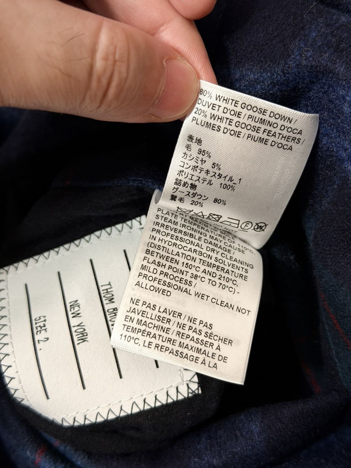 Thom Browne Thom Browne Reversible Zip-Up Down Jacket Size US M / EU 48-50 / 2 - 14 Thumbnail