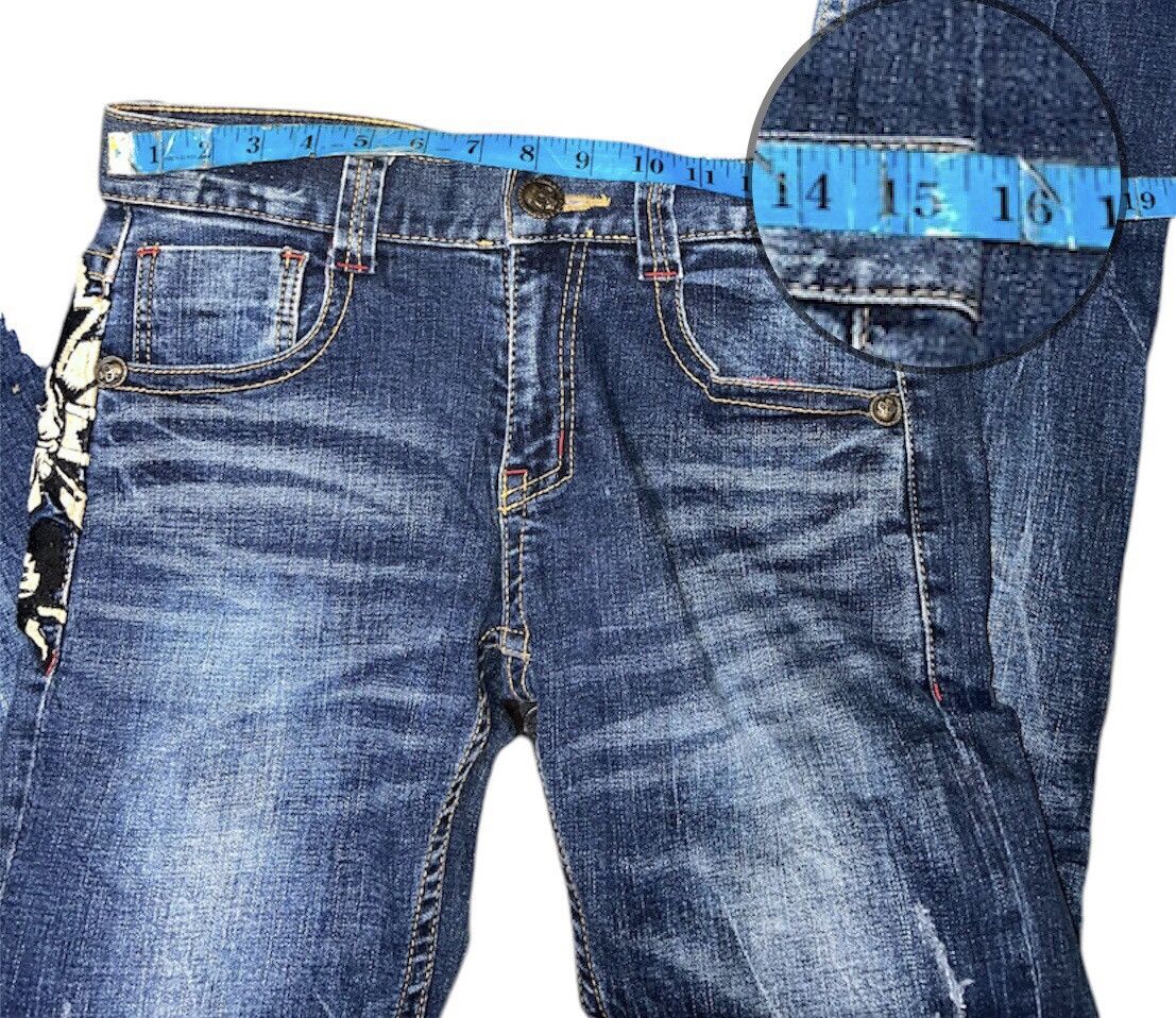 Affliction × If Six Was Nine × Japanese Brand Rare design Red pepper jeans Size US 31 - 10 Thumbnail