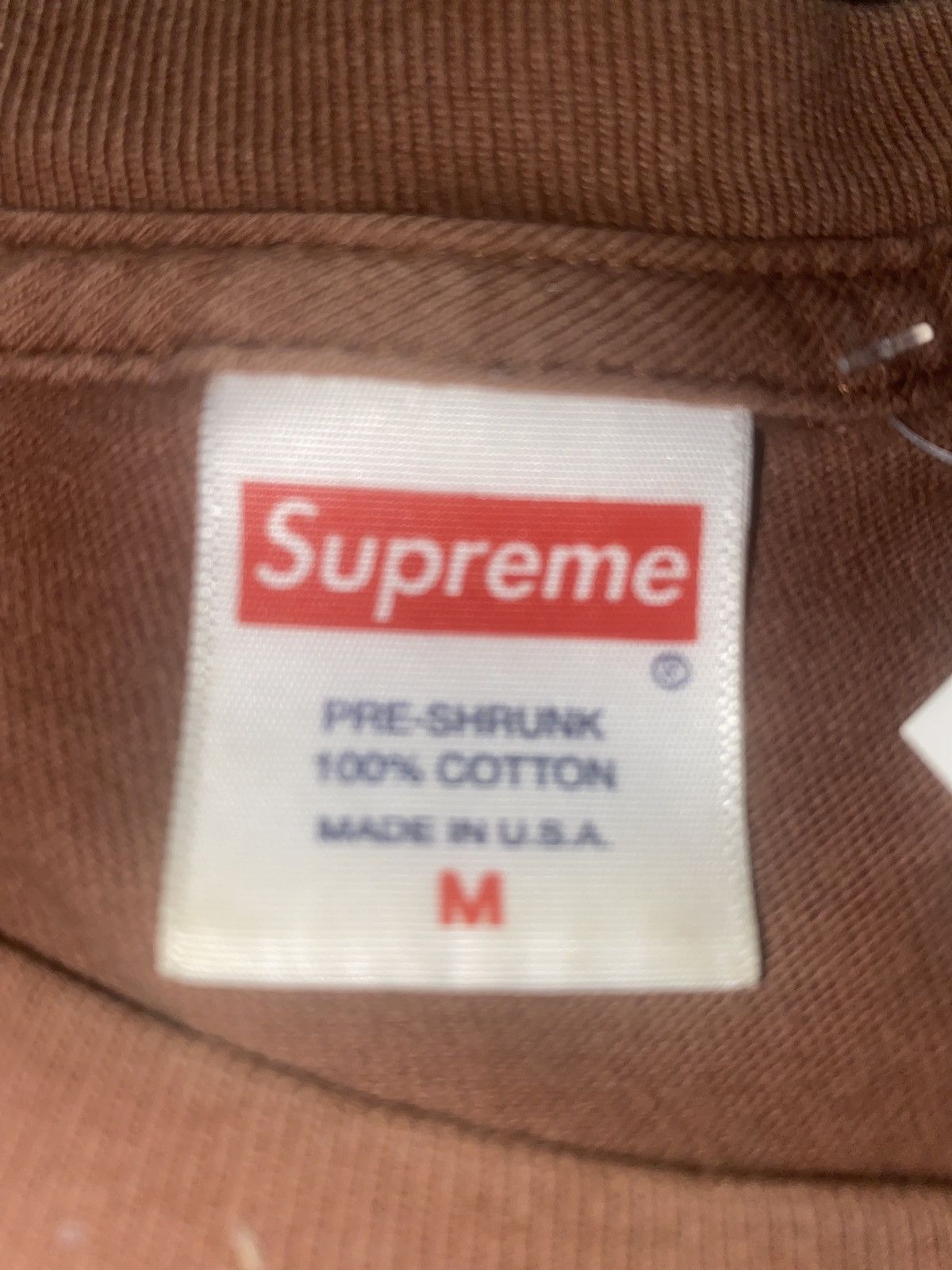 Supreme Supreme Brown Bandana Box Logo Size US M / EU 48-50 / 2 - 2 Thumbnail
