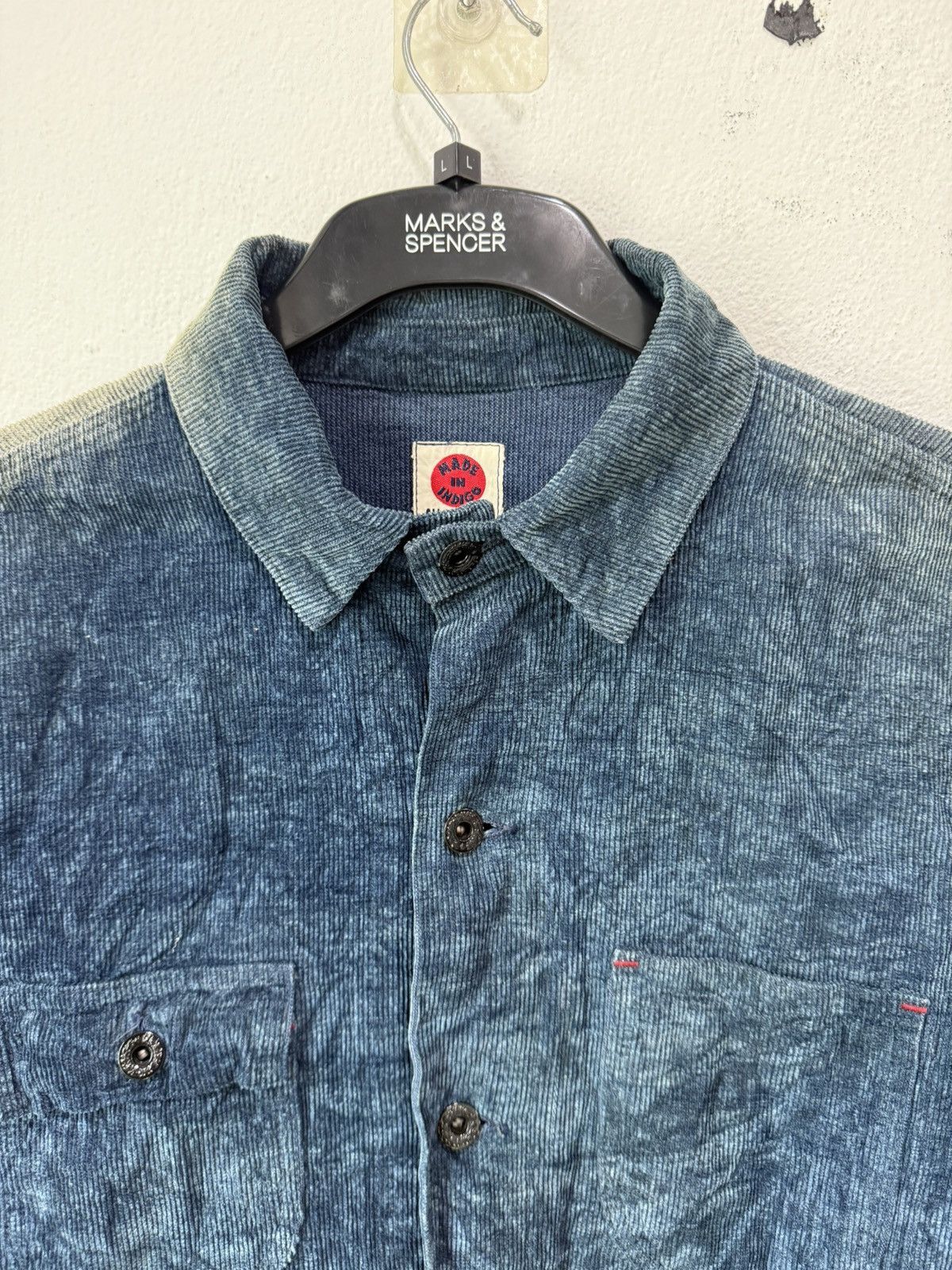 Kapital INDIGO CORDUROY CHORE JACKET MADE IN JAPAN Size US S / EU 44-46 / 1 - 6 Thumbnail