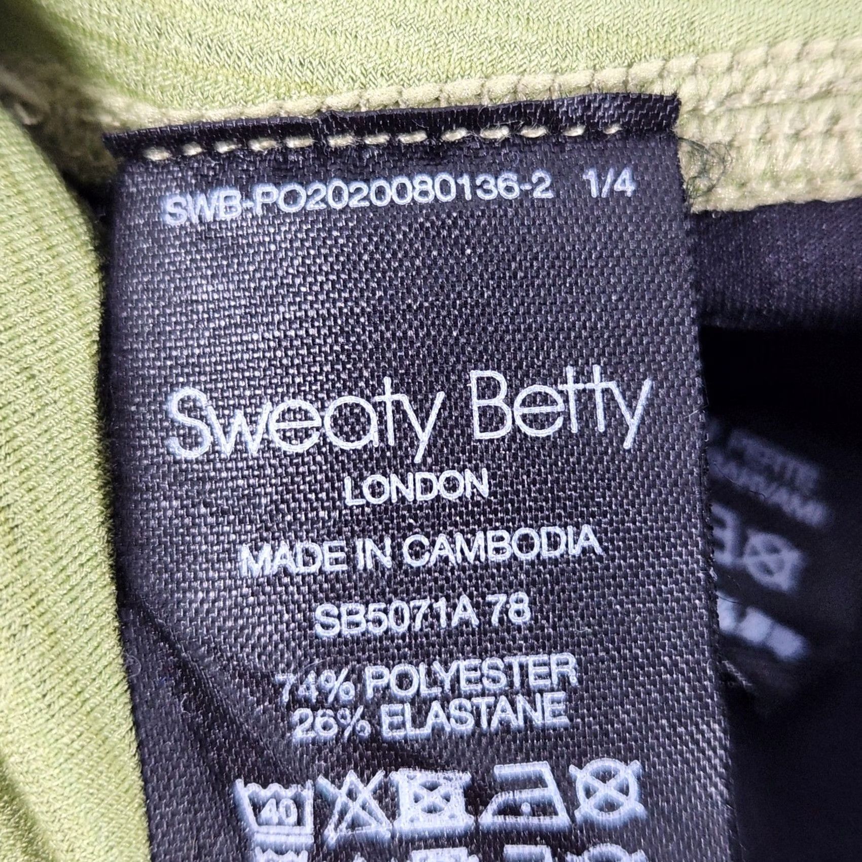 Sweaty Betty VINTAGE Sweaty Betty no, wait Size 28" / US 6 / IT 42 - 7 Thumbnail