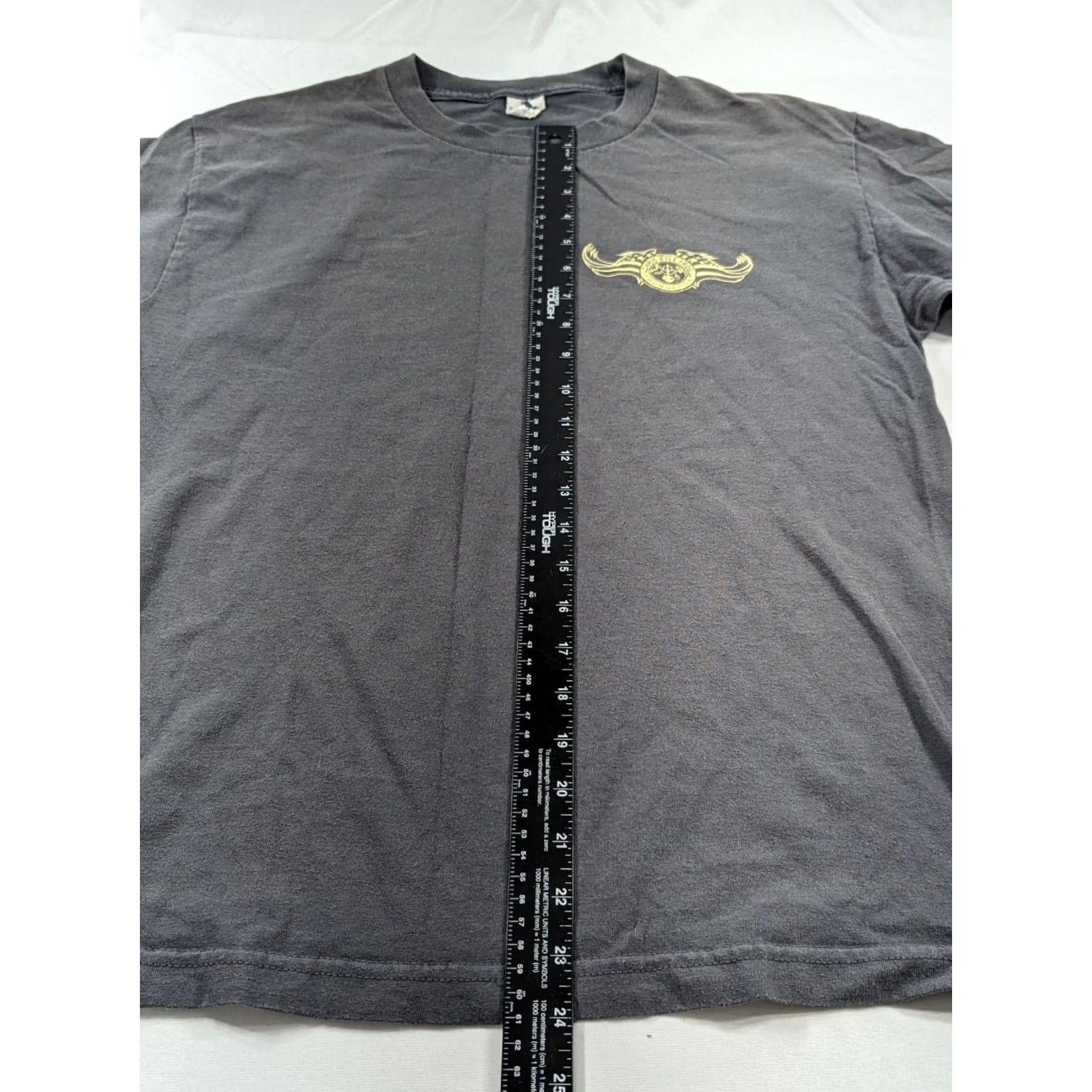 Vintage AllStyle Chris Kyle Frog Foundation Shirt Graphic Tee Navy Seals Skull Gray Crew Neck Short Sleeve Mens S Size US S / EU 44-46 / 1 - 5 Thumbnail