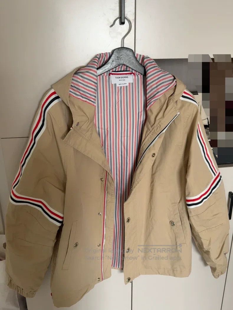 Thom Browne Thom Browne Belted hooded jacket Size US M / EU 48-50 / 2 - 1 Thumbnail