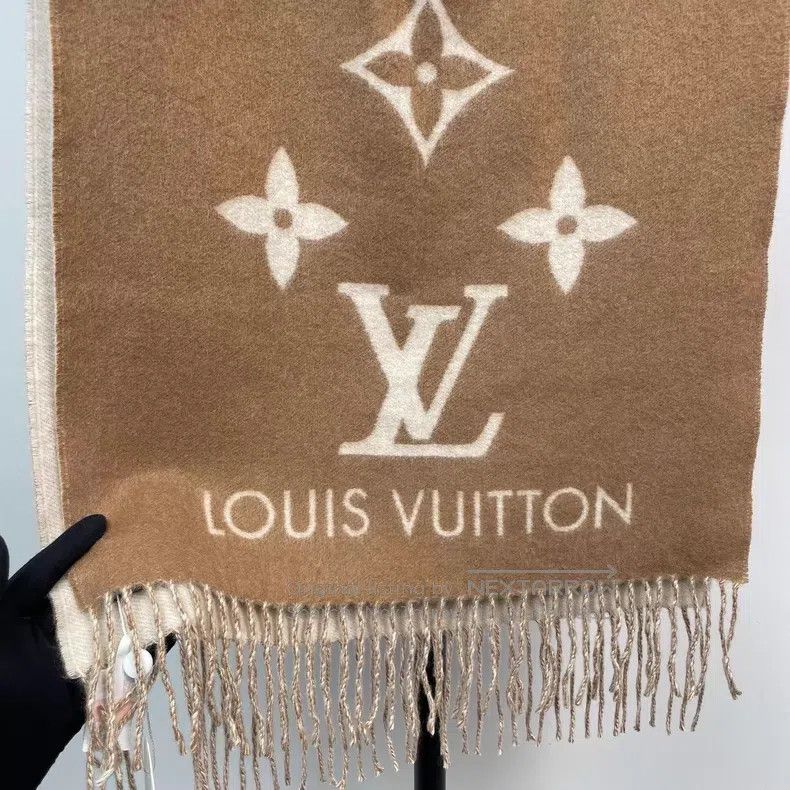 Louis Vuitton Louis Vuitton Cashmere scarf Size ONE SIZE - 9 Thumbnail