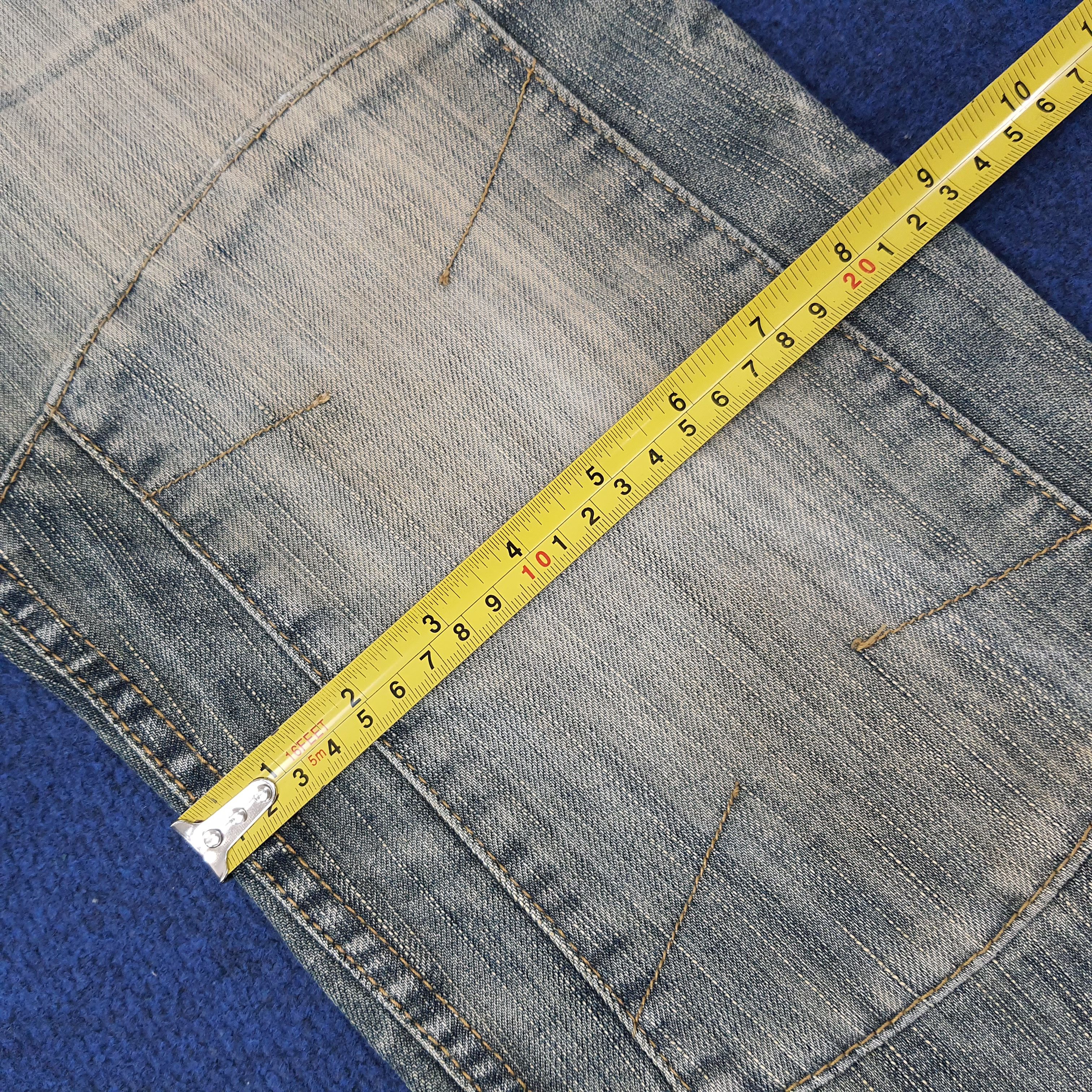 FUSAI Vintage FUSAI Focus USA Y2K Jeans C258N25 Size US 33 - 15 Thumbnail