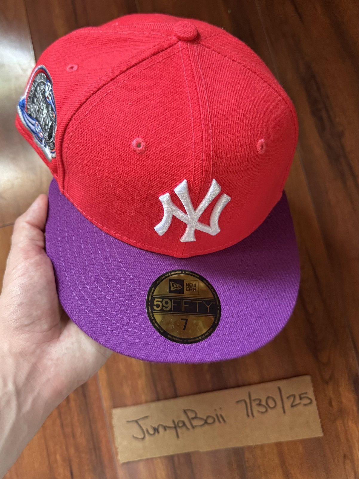 Hat Club Size 7 New York Yankees 2000 Subway Series Jae Tips Size ONE SIZE - 1 Thumbnail