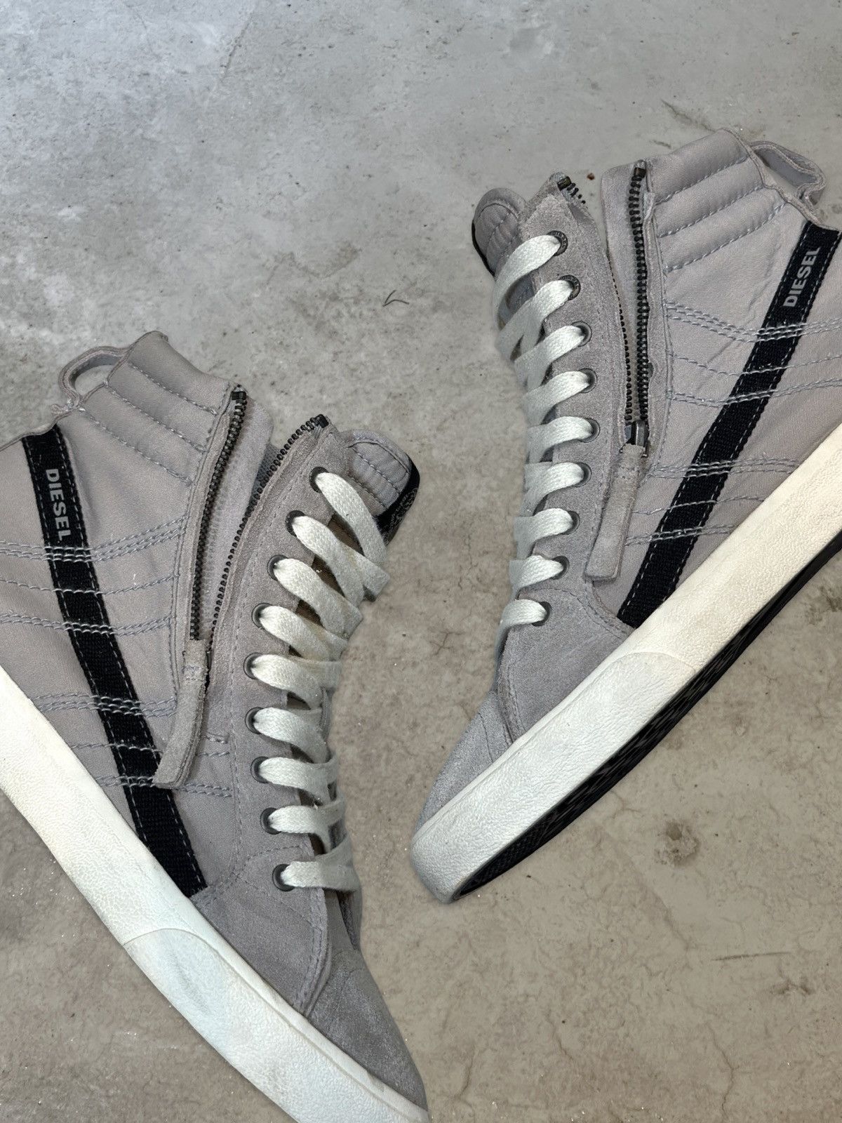 Diesel (SS15) D-STRING HI TOP Size US 9 / EU 42 - 4 Thumbnail