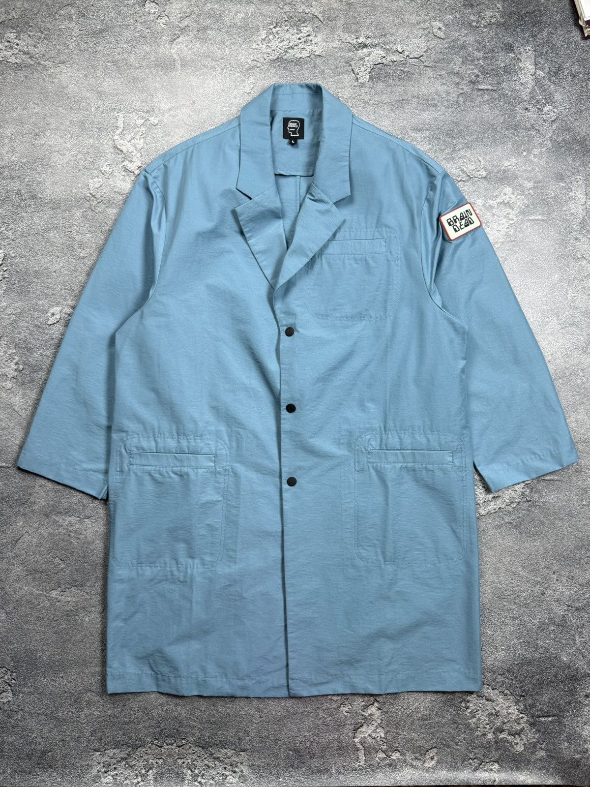 Brain Dead New Brain Dead Laboratory Topcoat Patch Logo Coat Jacket Size US L / EU 52-54 / 3 - 1 Thumbnail