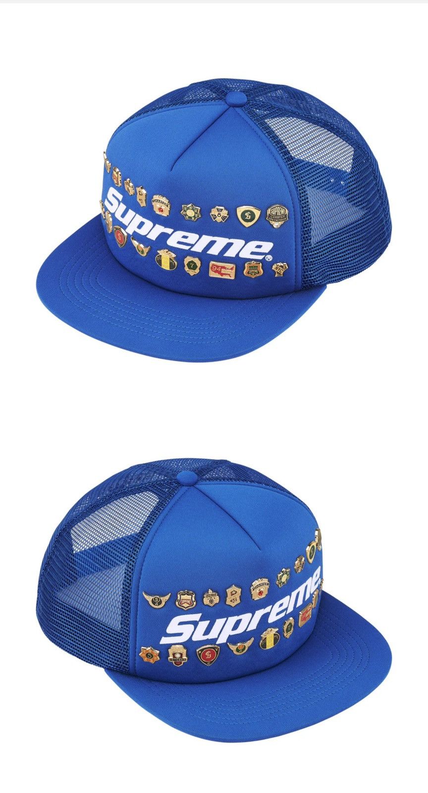 Supreme Supreme 18Pins Trucker Hat Size ONE SIZE - 3 Thumbnail