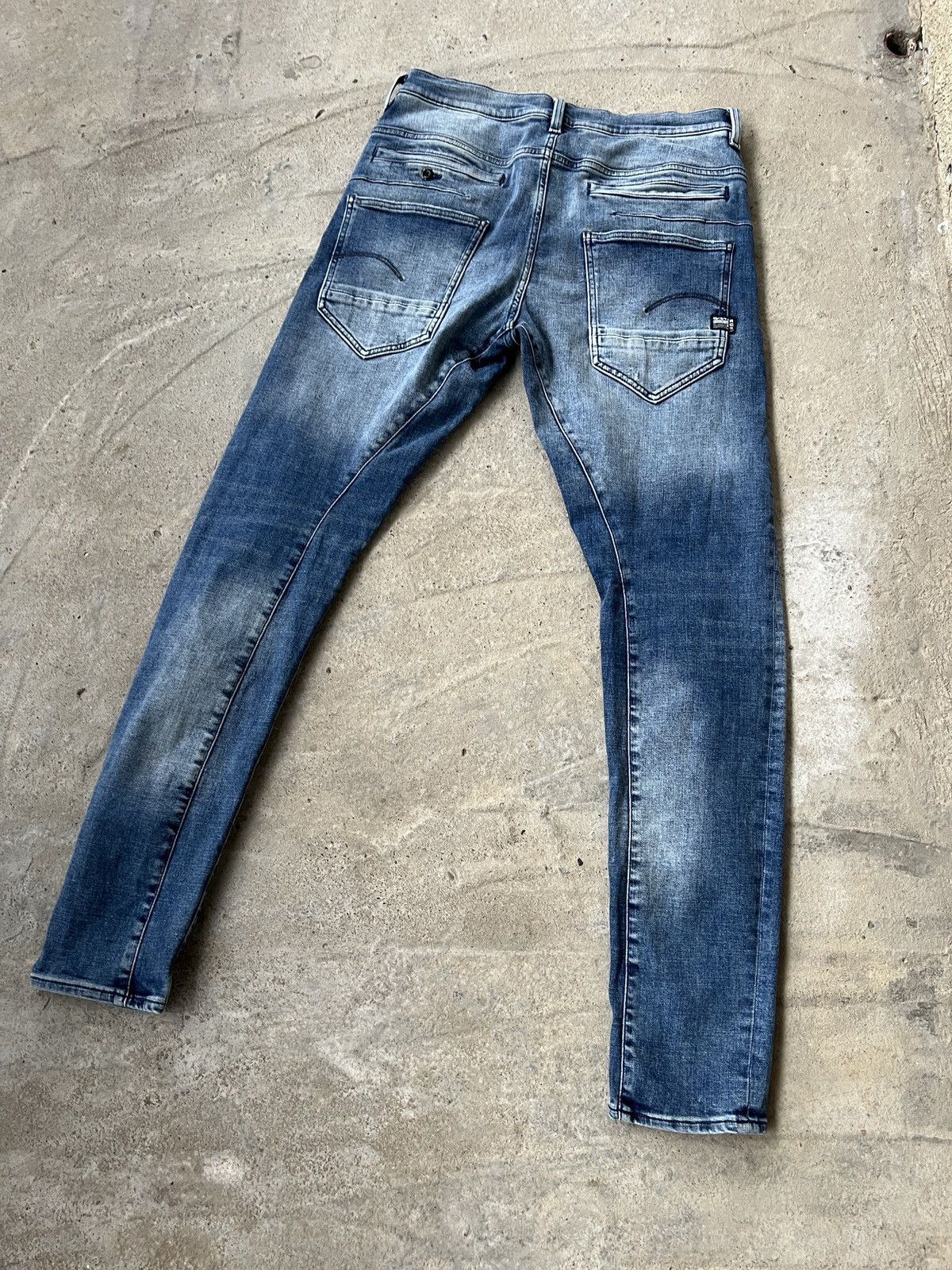 G-Star G-Star Raw D-Staq 3d Slim Jeans Size US 34 / EU 50 - 8 Thumbnail
