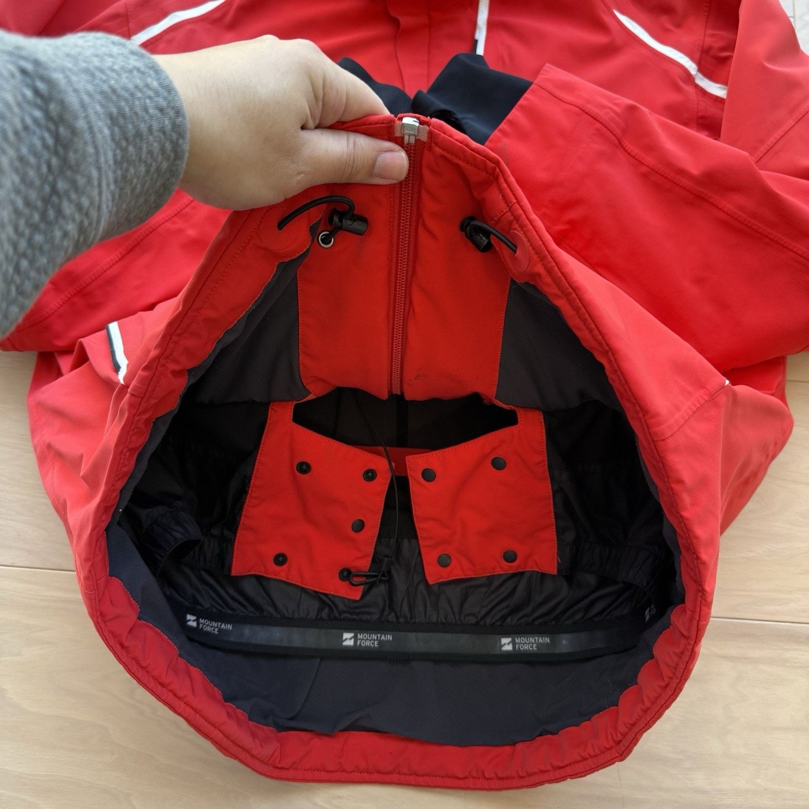 Patagonia Mountain Force Jacket 50 Red Full Zip Insulated Winter Size US S / EU 44-46 / 1 - 6 Thumbnail