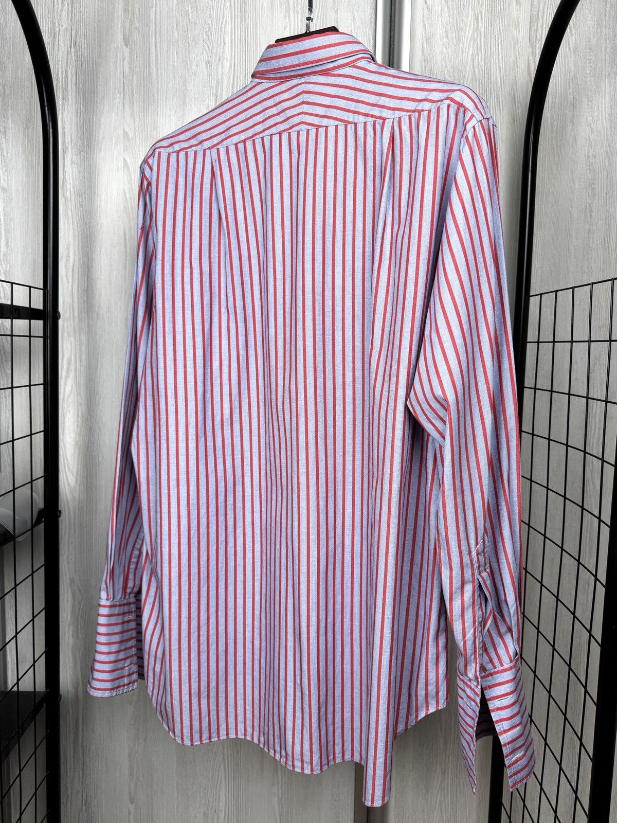Other Bartlett & Butcher of Alton England made cotton dress shirt Size 42R - 7 Thumbnail