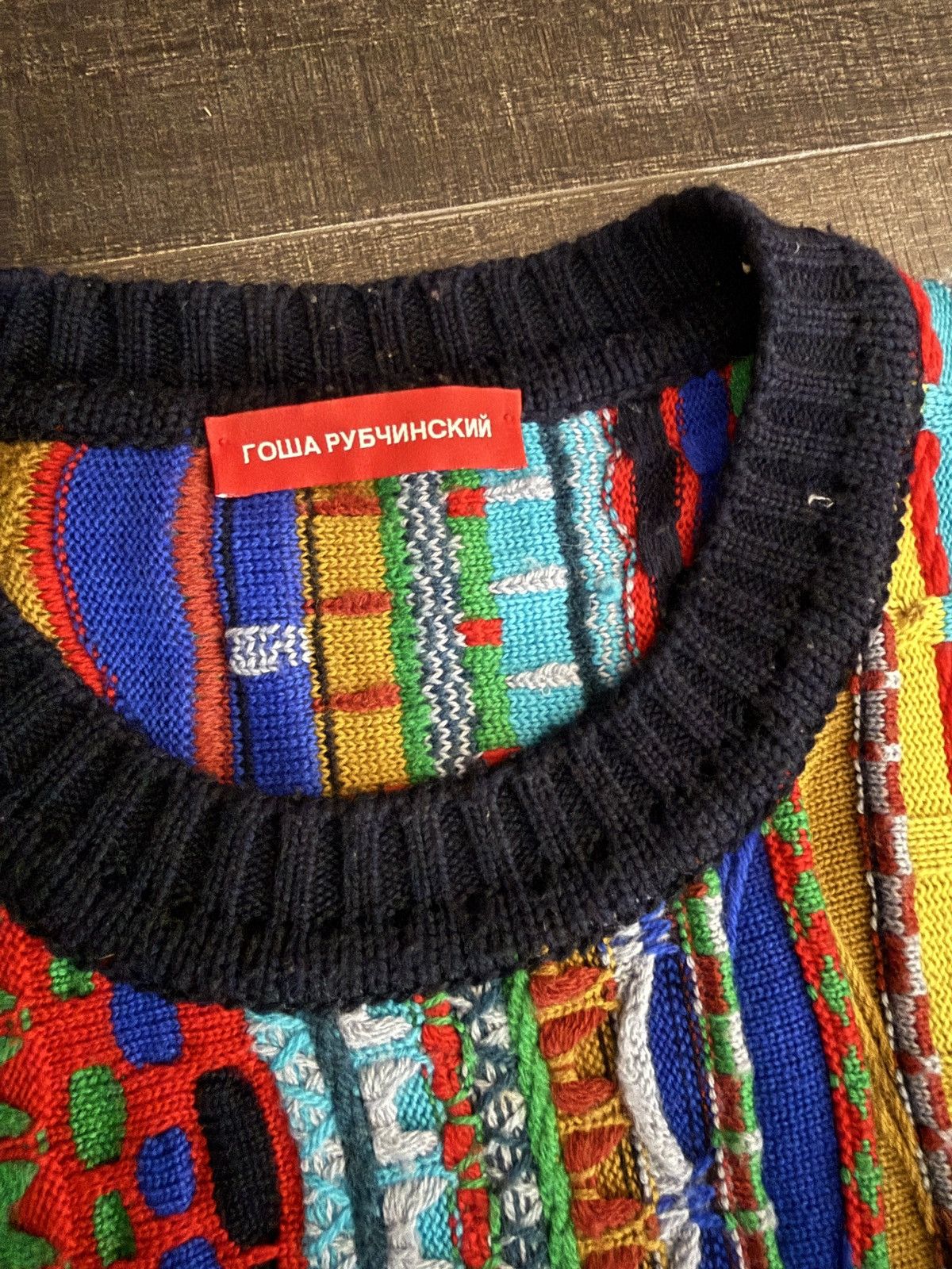Gosha Rubchinskiy Gosha Coogi Sweater Size US L / EU 52-54 / 3 - 2 Thumbnail