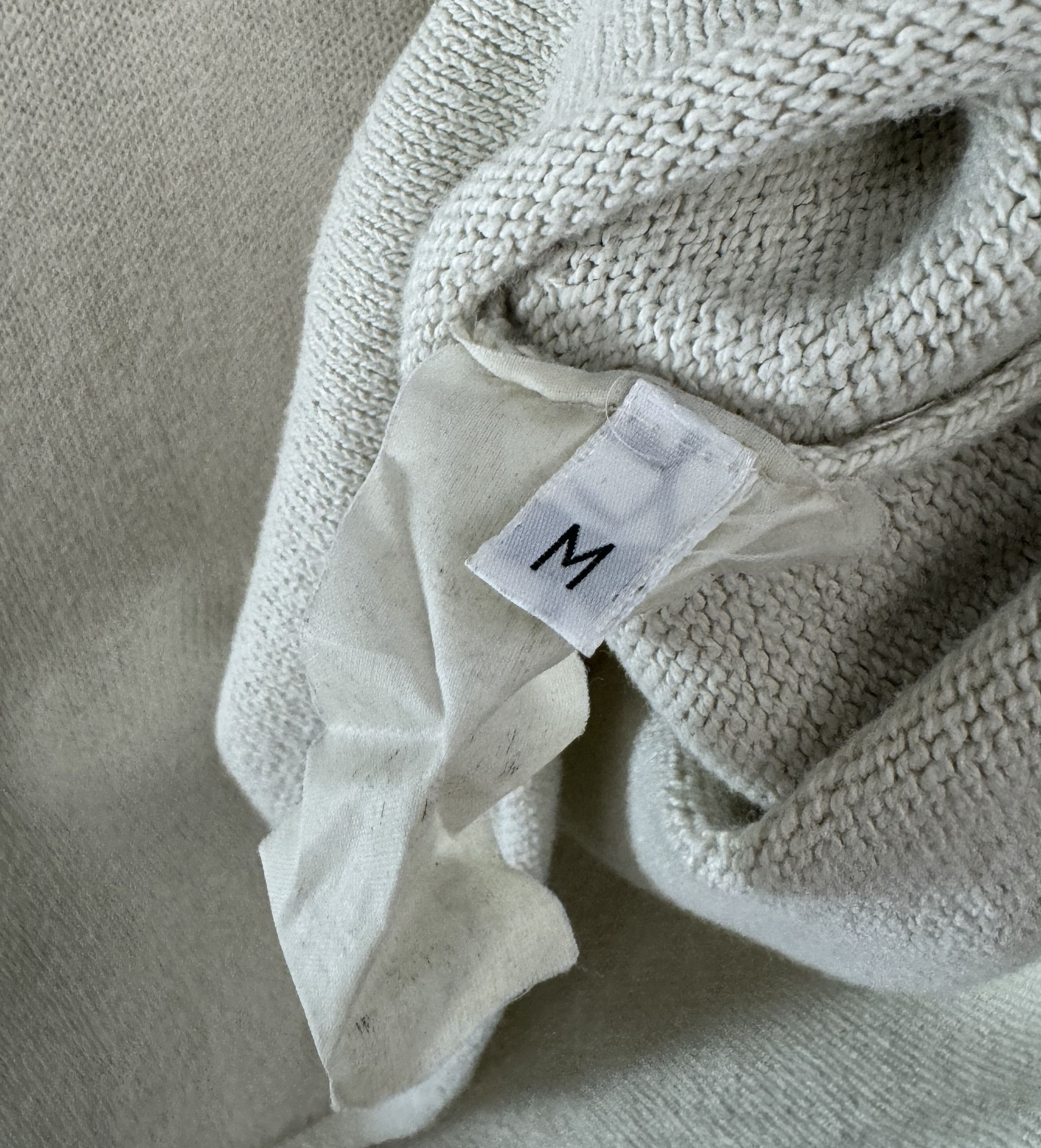 Stone Island 90s Stone Island Knit Pullover Cream Sweater 1/3 Zip Size M Size US M / EU 48-50 / 2 - 6 Thumbnail