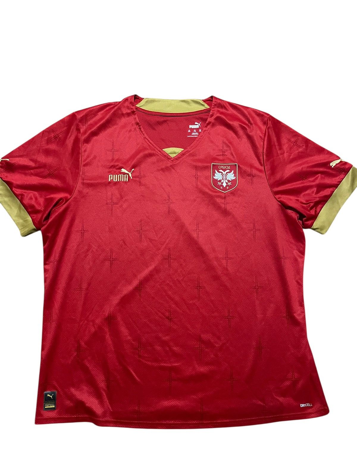 Puma Puma fifa world cup Serbia national team soccer jersey Size US XXL / EU 58 / 5 - 1 Thumbnail