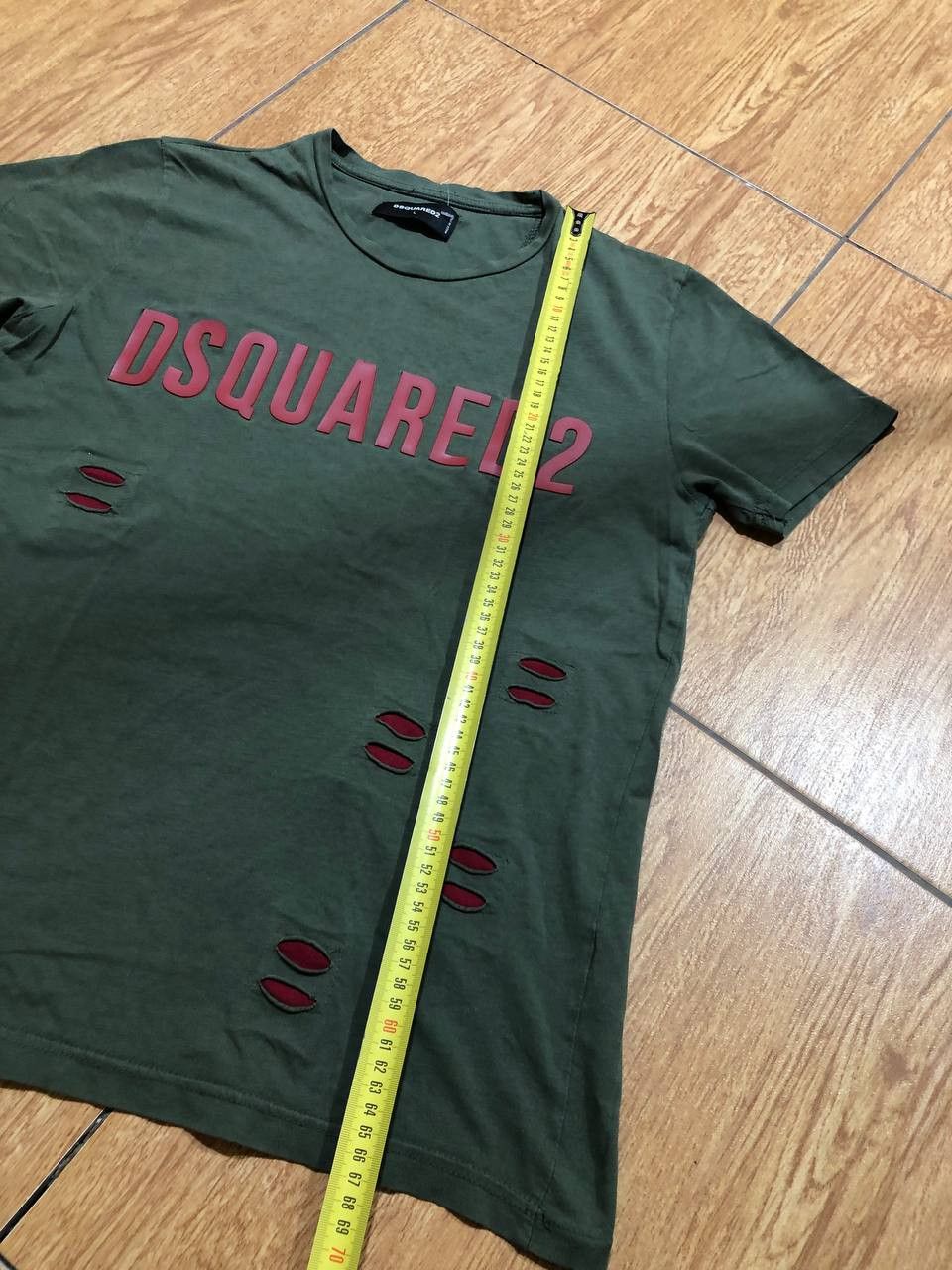 Dsquared2 Dsquared2 T Shirt Cotton Luxury Men's Tee distressed Size US L / EU 52-54 / 3 - 8 Thumbnail