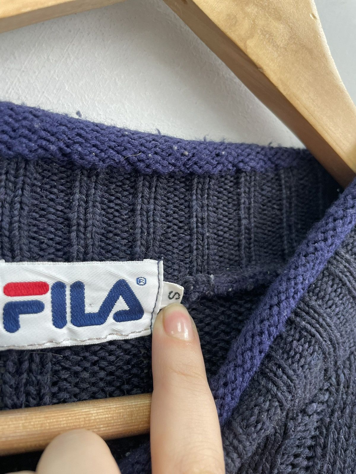Fila Vintage y2k retro Fila big logo sweater crewneck 90s Size US S / EU 44-46 / 1 - 5 Thumbnail