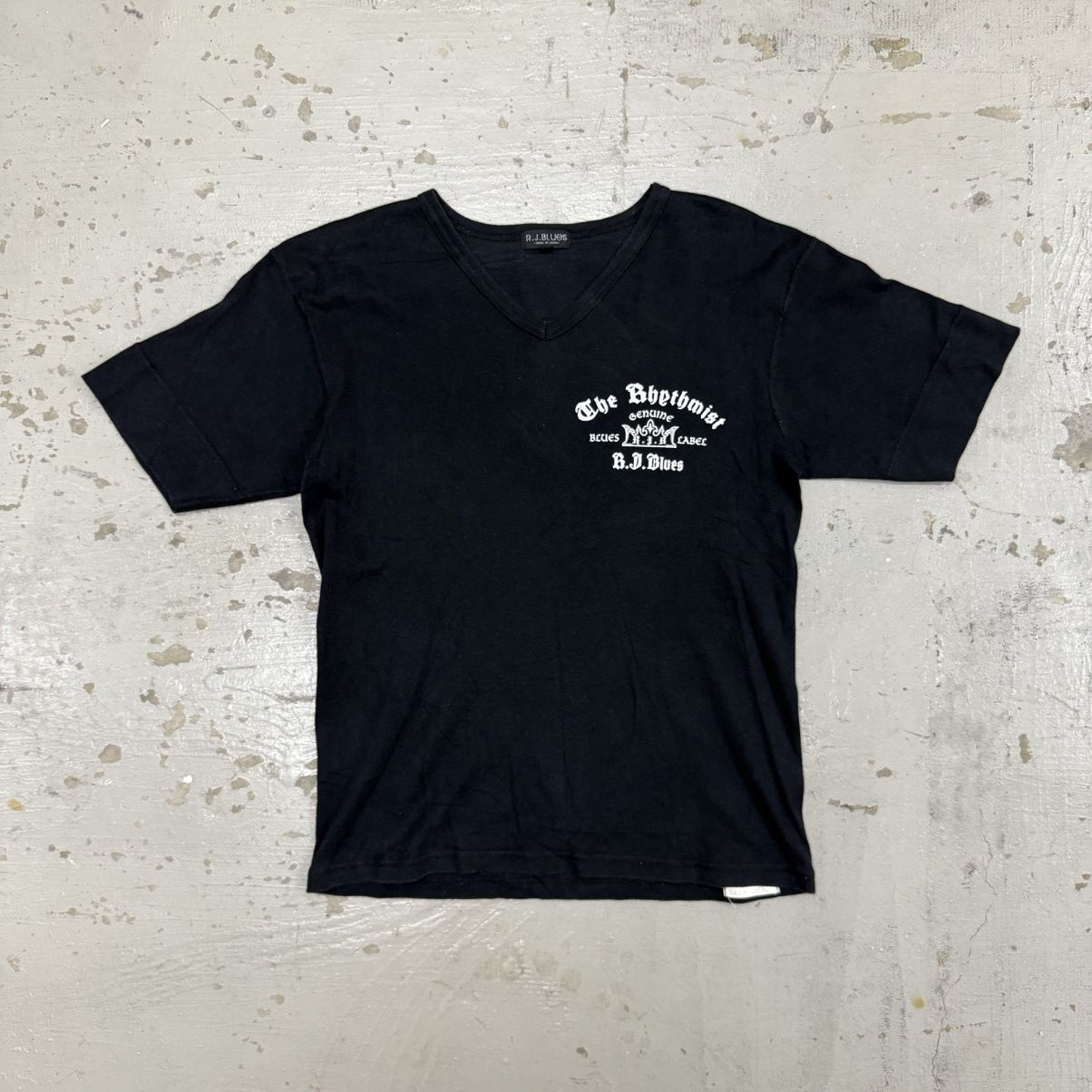 Japanese Brand RJ Blues Gothic Baby Tees Size S / US 4 / IT 40 - 1 Thumbnail