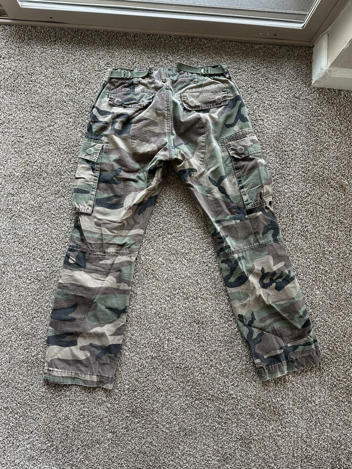 MNML MNML Camo Cargo Pants Size US 26 / EU 42 - 2 Thumbnail