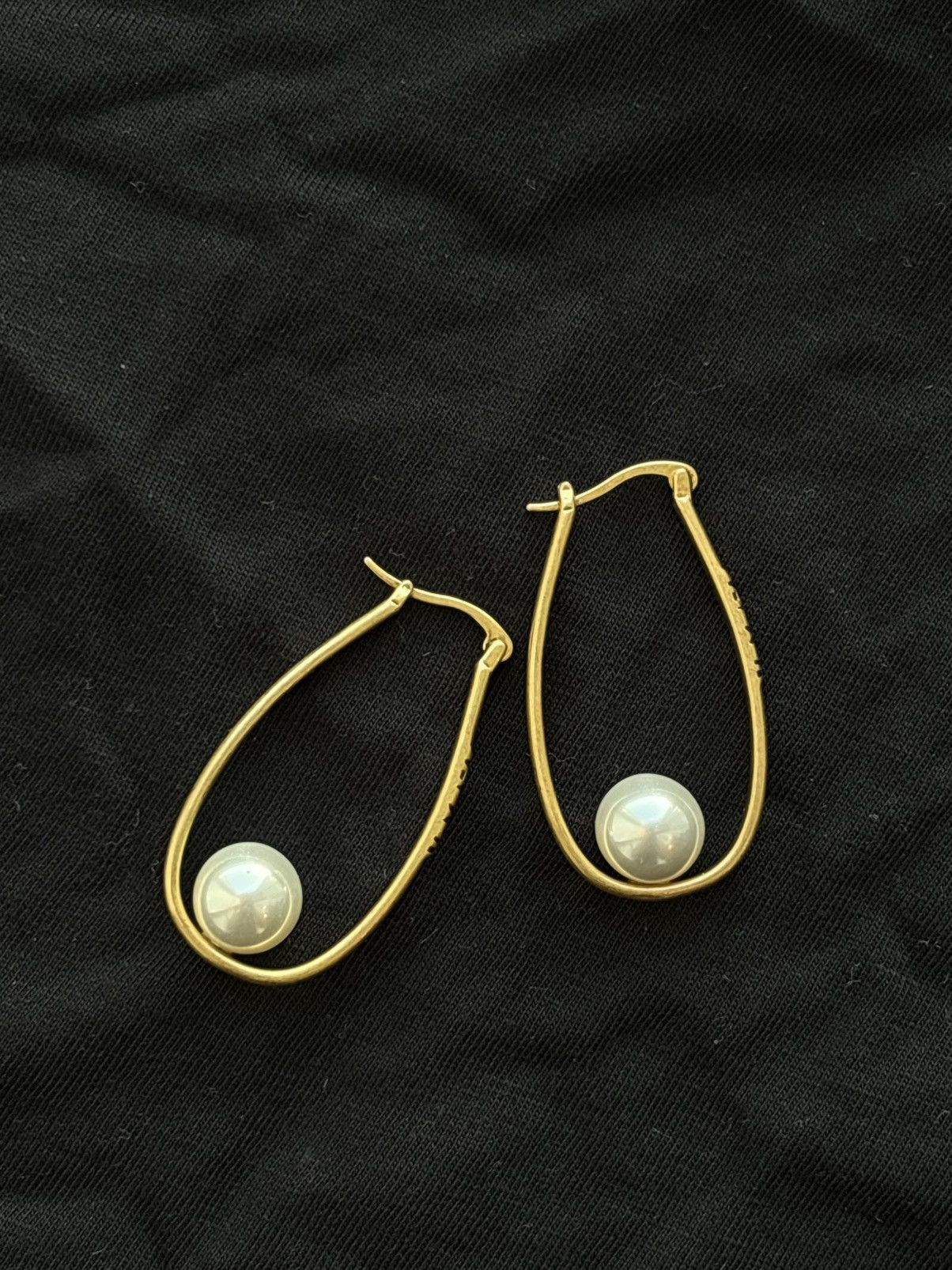 Dior Vintage Dior Earrings Size ONE SIZE - 2 Thumbnail