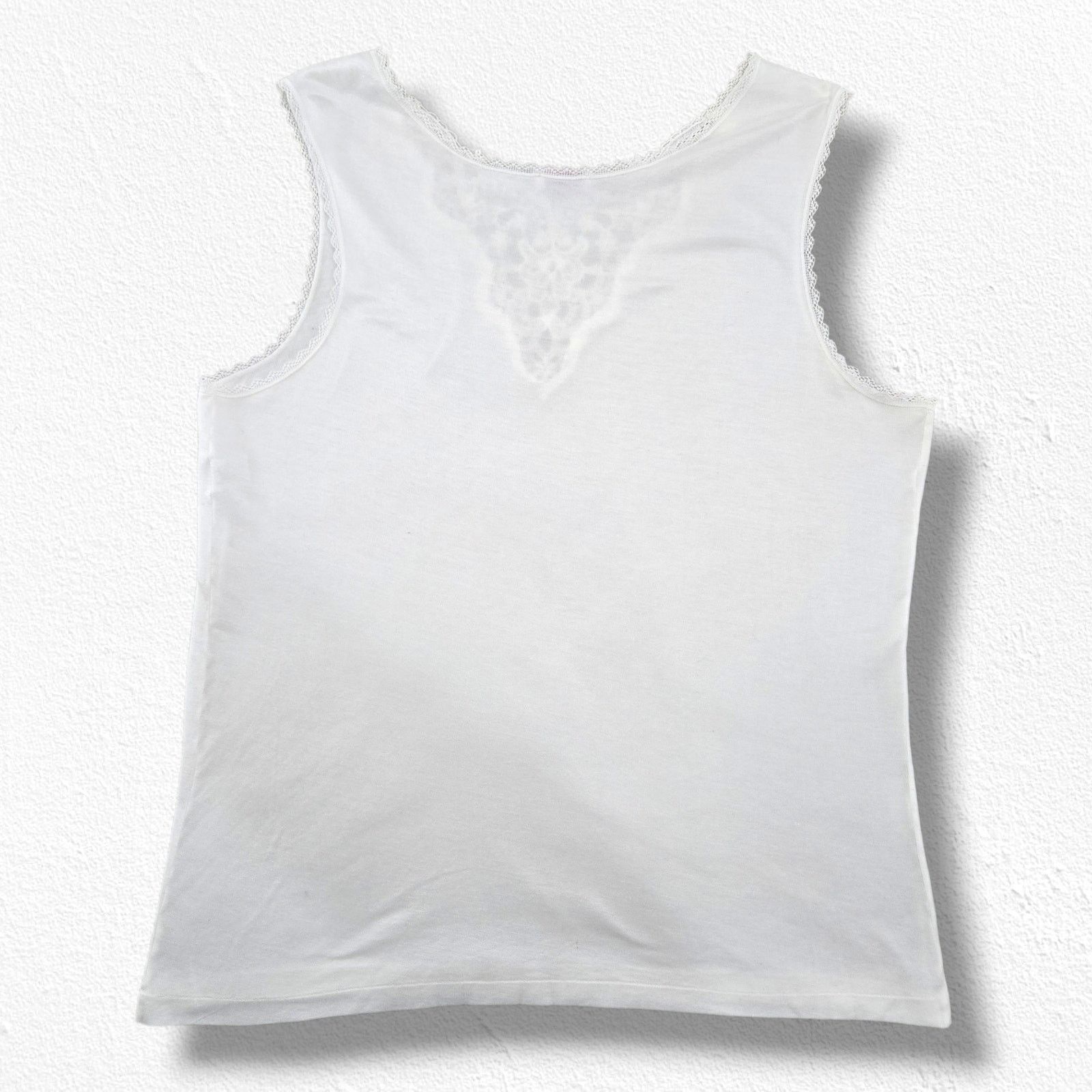 Vintage Vintage 80s Cuddl Duds Lace Tank Large USA Size Large Size L / US 10 / IT 46 - 10 Thumbnail