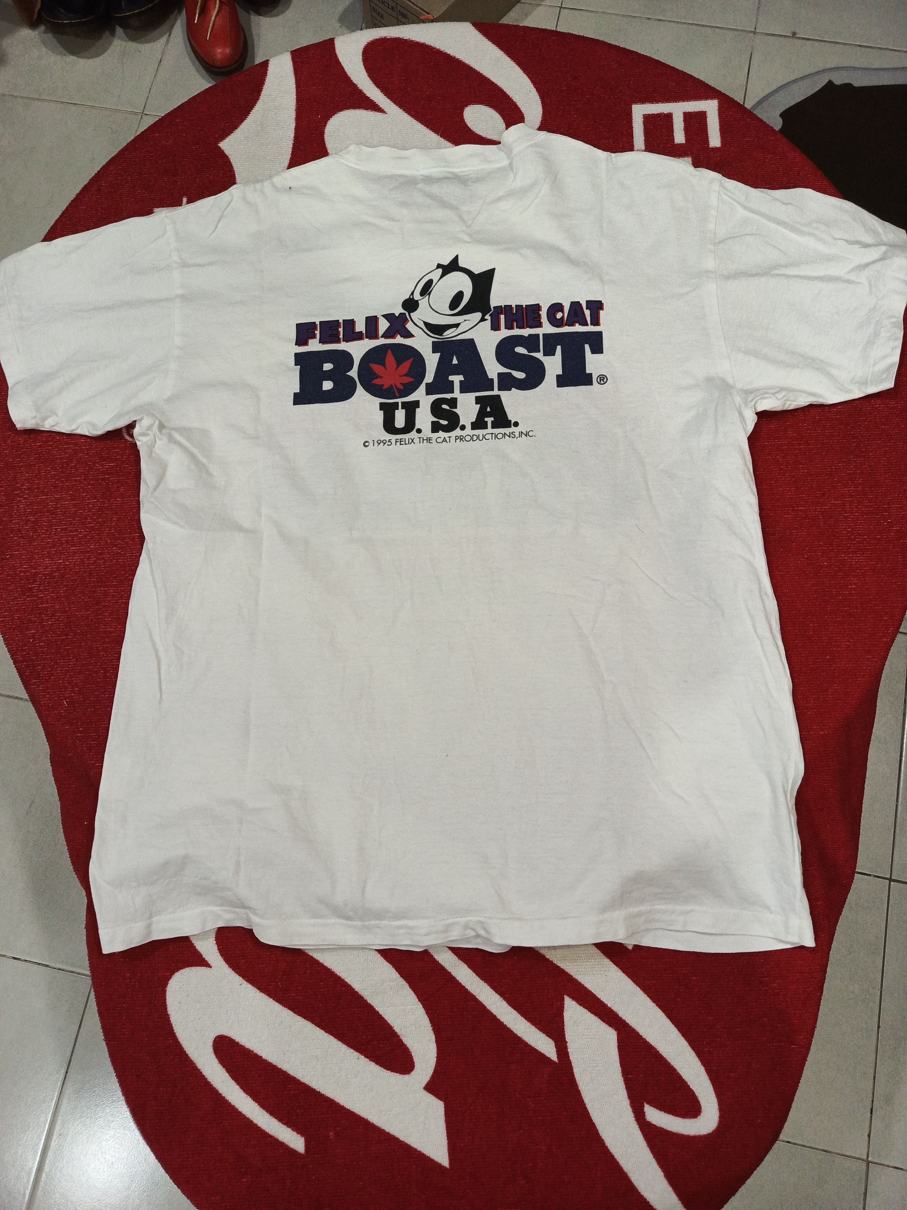 Vintage Vintage BOAST USA FELIX THE CAT 1995’production street shirt Size US M / EU 48-50 / 2 - 8 Thumbnail