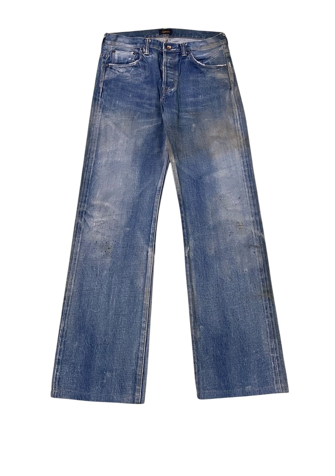 Chimala Chimala Japan Rips Distressed Denim Chinos Trouser Pant