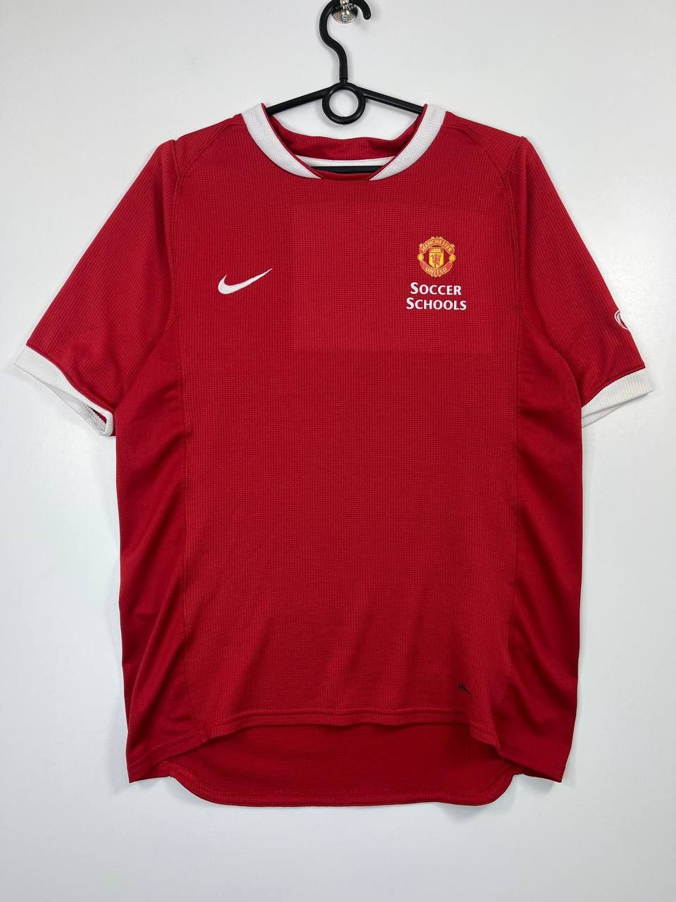 Nike Manchester United Schools Training Shirt Nike Red Mens S Size US S / EU 44-46 / 1 - 1 Thumbnail