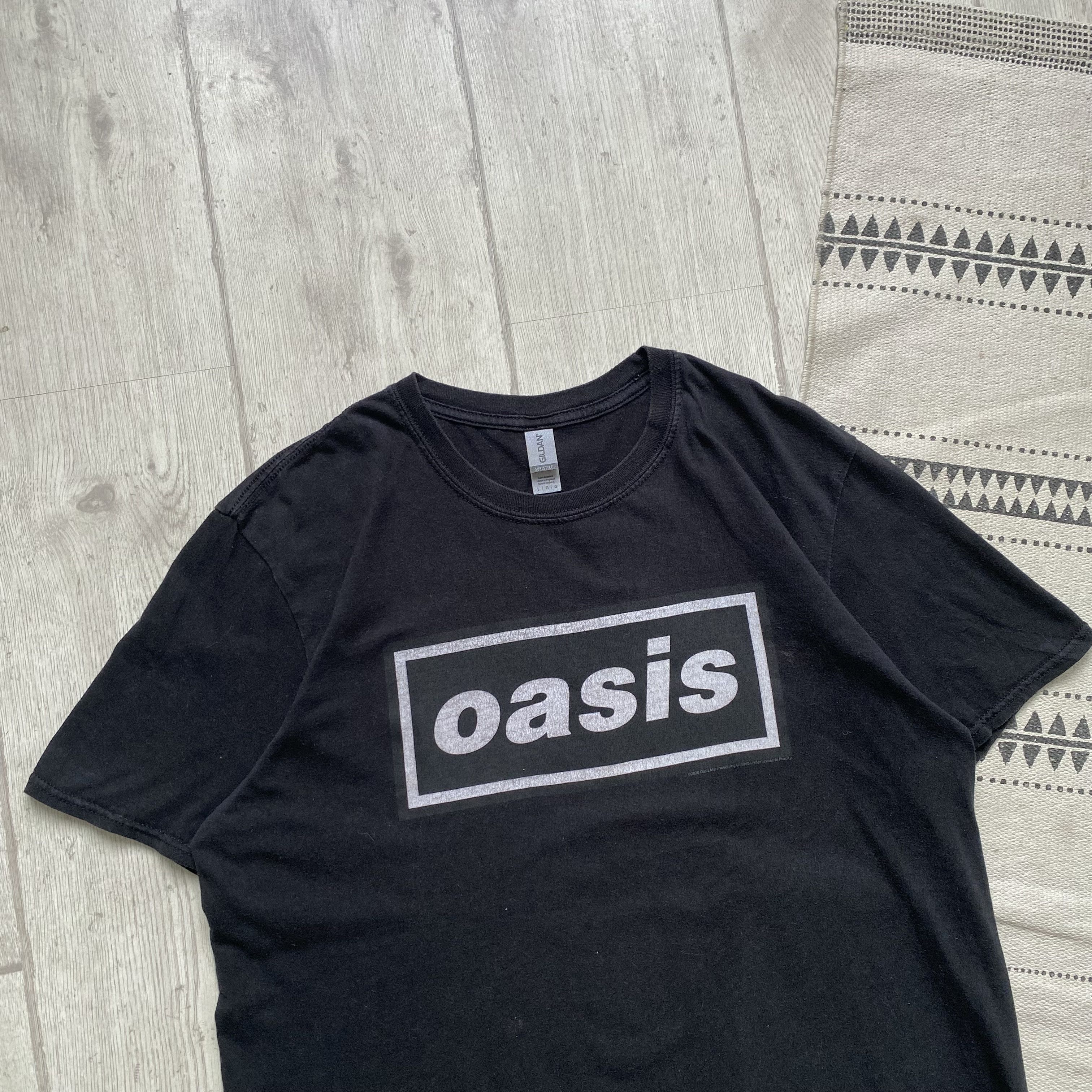 Band Tees Oasis Band Tee Y2K center box logo Size US L / EU 52-54 / 3 - 2 Thumbnail
