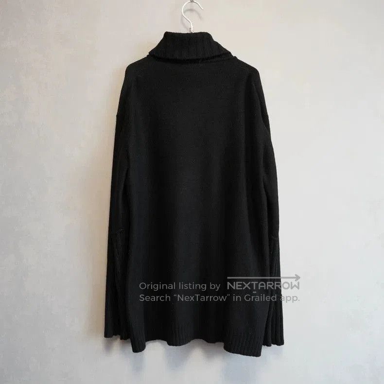 Yohji Yamamoto Yohji Yamamoto Black Knit Sweater Size US M / EU 48-50 / 2 - 3 Thumbnail