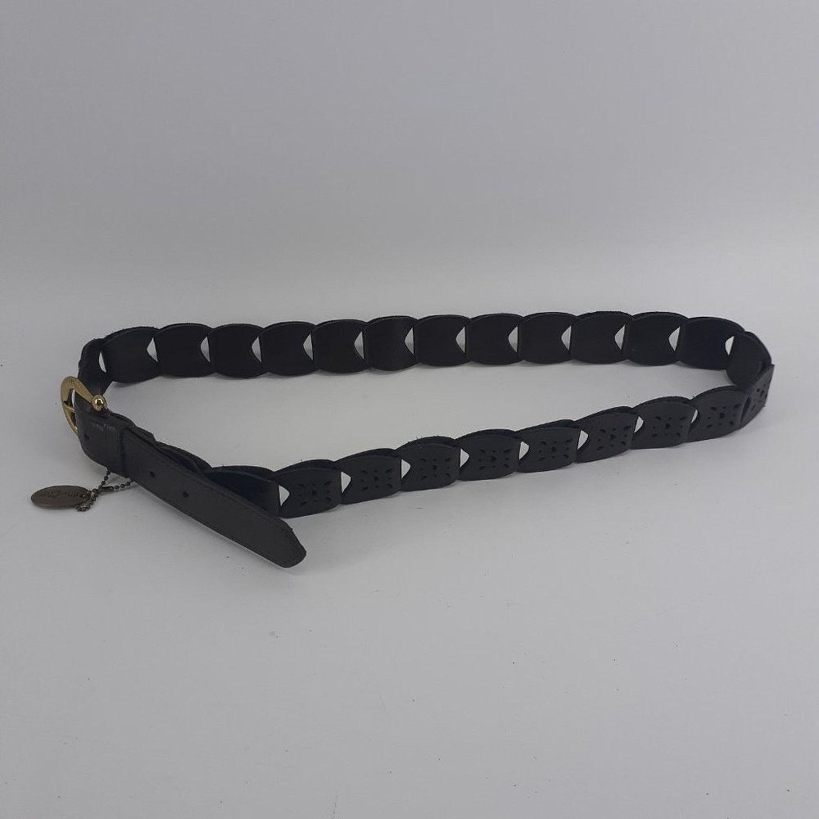 Faded Glory Faded Glory XL Dark Brown Genuine Leather Links Casual Y2K Size ONE SIZE - 10 Thumbnail