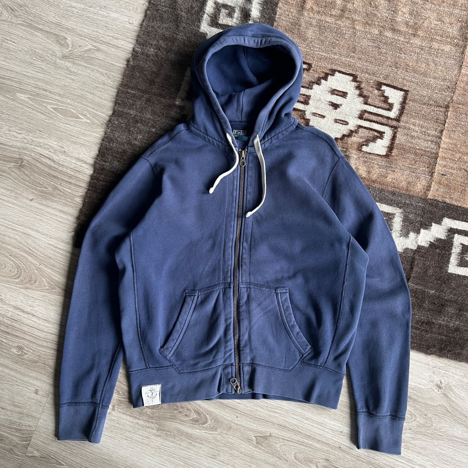 Polo Ralph Lauren Polo Ralph Lauren Vintage Cotton Full Zip Hoodie 9891AC Size US L / EU 52-54 / 3 - 1 Thumbnail