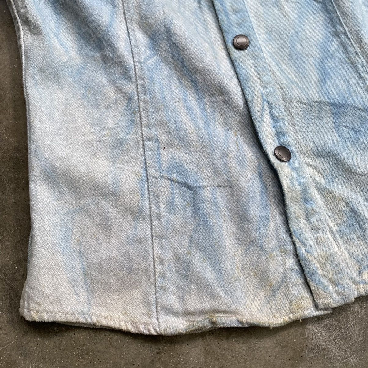 Tornado Mart 2000s Culture Custom Vkei Style Abstract Denim Jacket Size US M / EU 48-50 / 2 - 14 Thumbnail