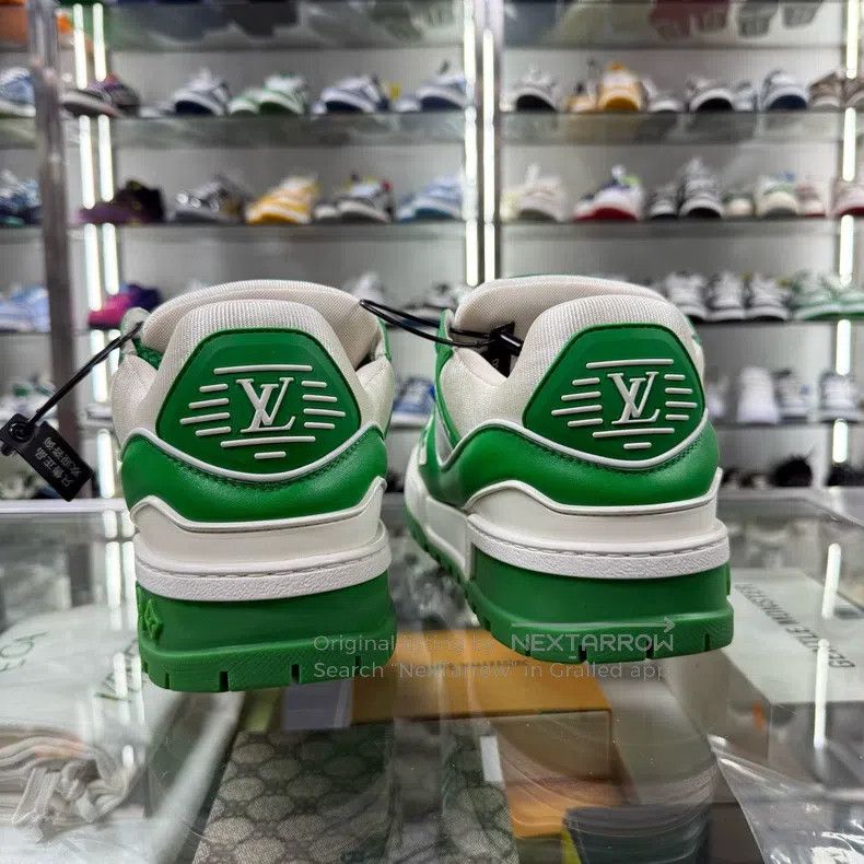 Louis Vuitton Louis Vuitton TRAINER Maxi China Limited No.171 White and Size US 8 / EU 41 - 4 Thumbnail